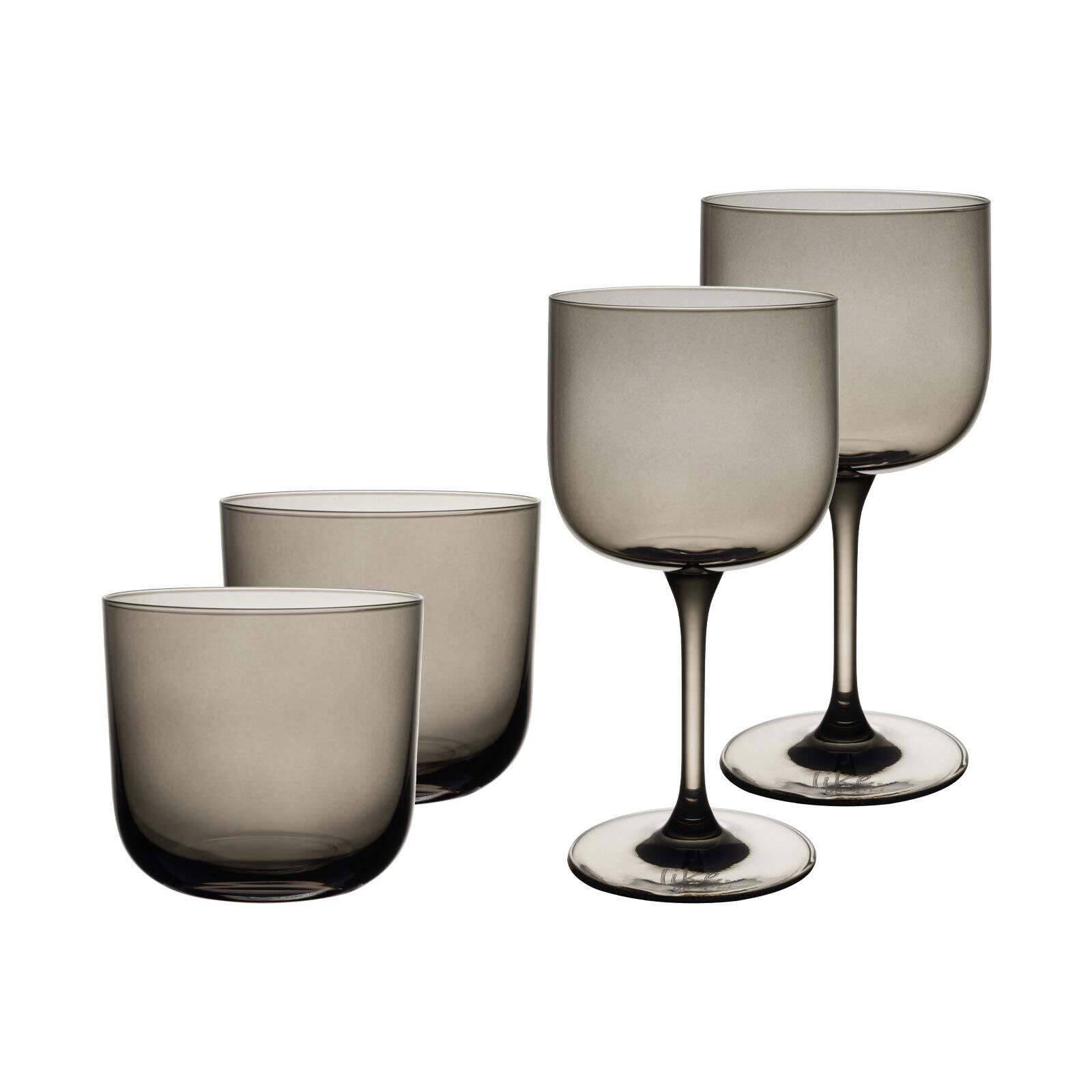 like. by Villeroy & Boch Wein- und Wassergläser Like Glass 4er Set