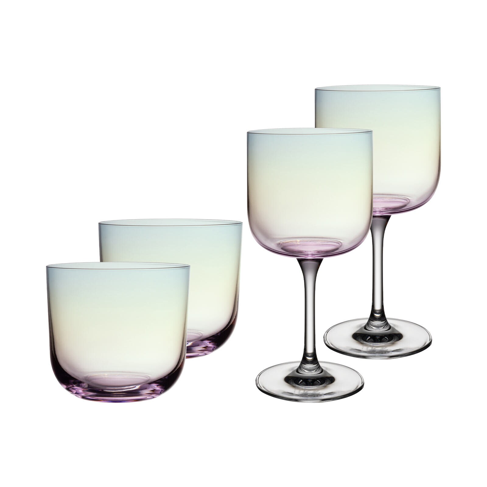 like. by Villeroy & Boch Wein- und Wassergläser Like Glass 4-tlg.