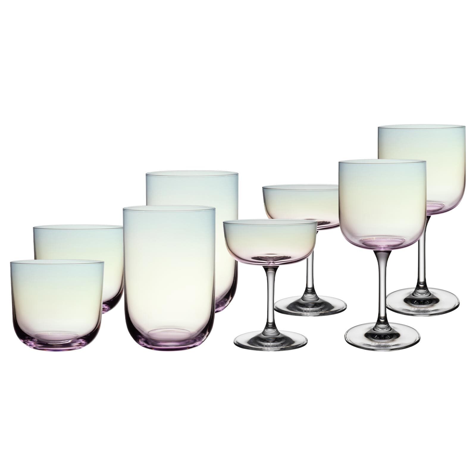 like. by Villeroy & Boch Komplett-Gl&auml;ser-Set Like Glass 8-tlg. 
