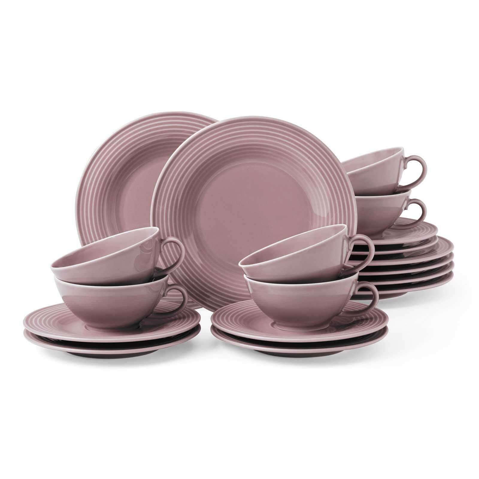 Teeservice Beat Color Glaze 18er Set