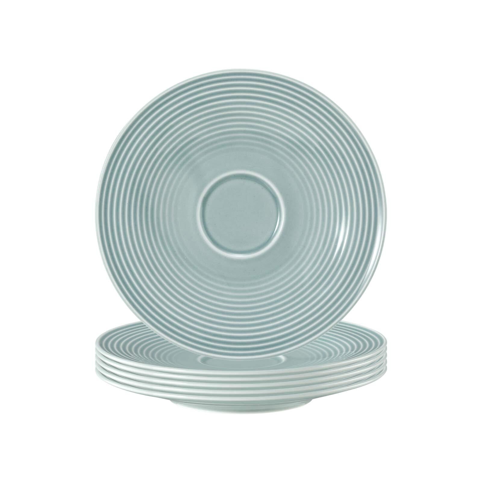 Seltmann Weiden Untertassen Beat Color Glaze &oslash; 16,7 cm 6er Set 