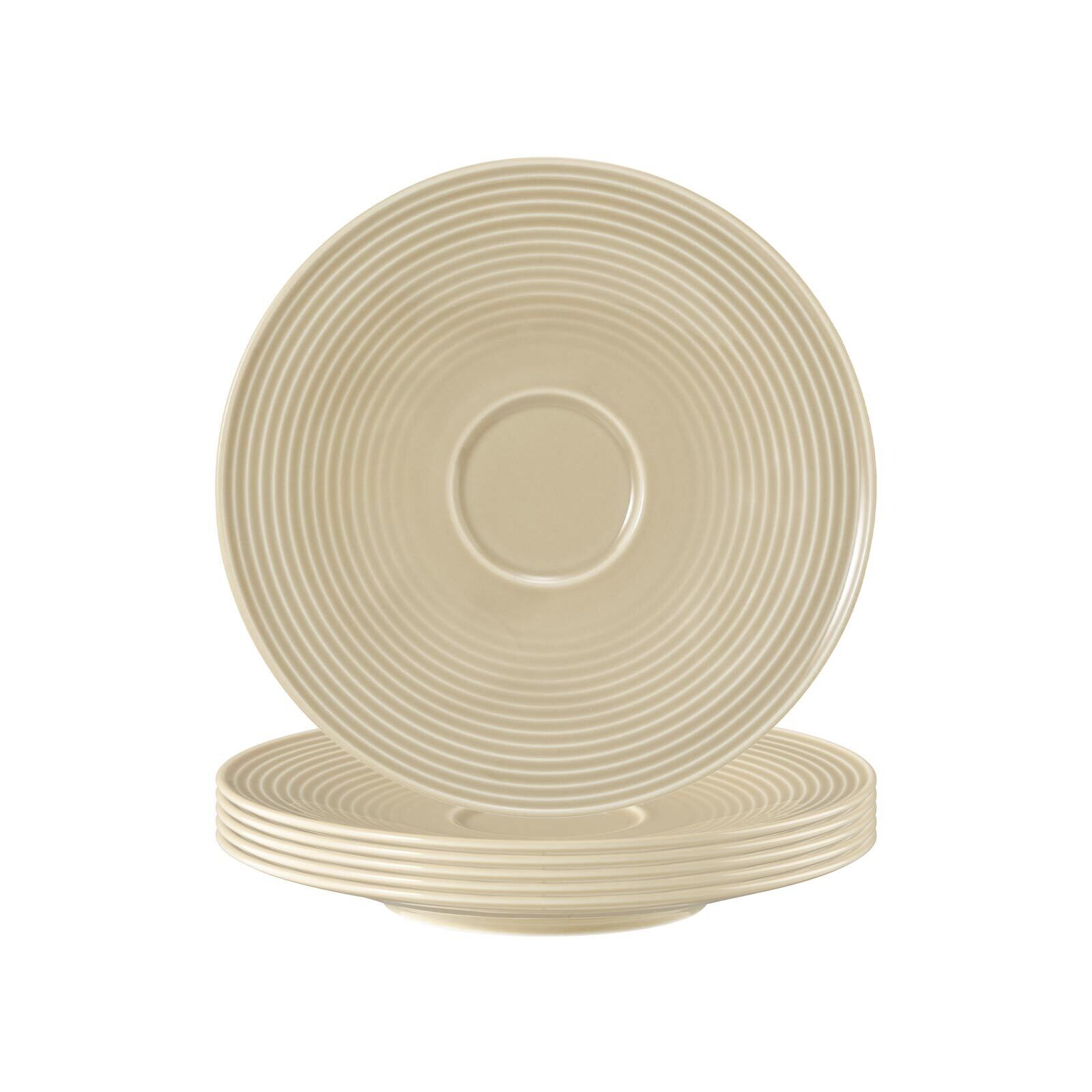 Untertassen Beat Color Glaze ø 16,7 cm 6er Set