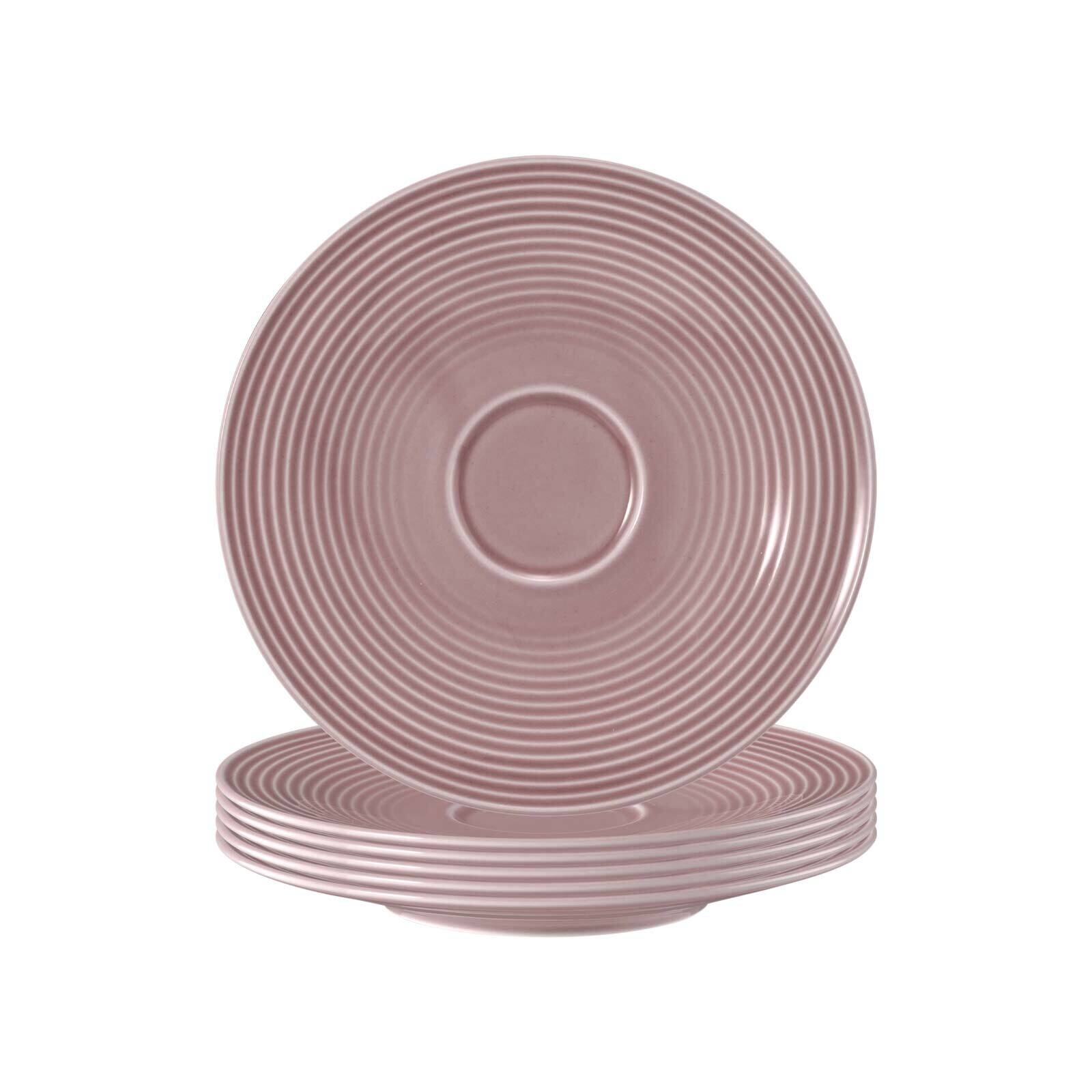 Untertassen Beat Color Glaze ø 16,7 cm 6er Set