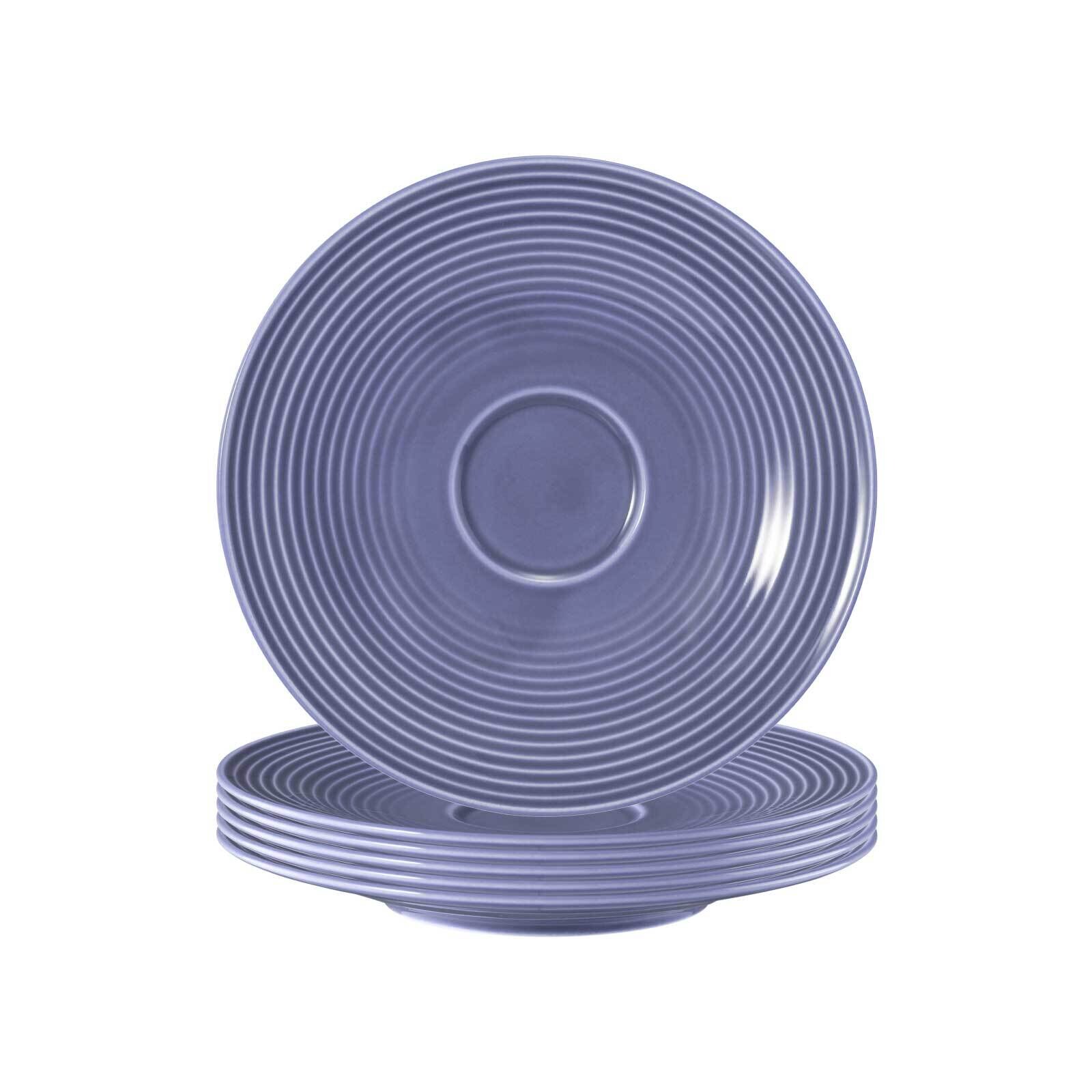 Untertassen Beat Color Glaze ø 16,7 cm 6er Set
