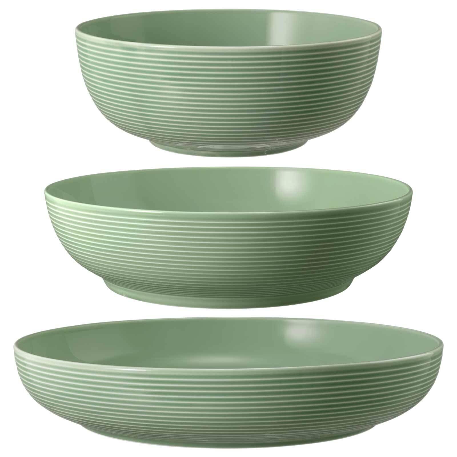 Foodbowl Beat Color Glaze 20/25/28 cm 3er Set