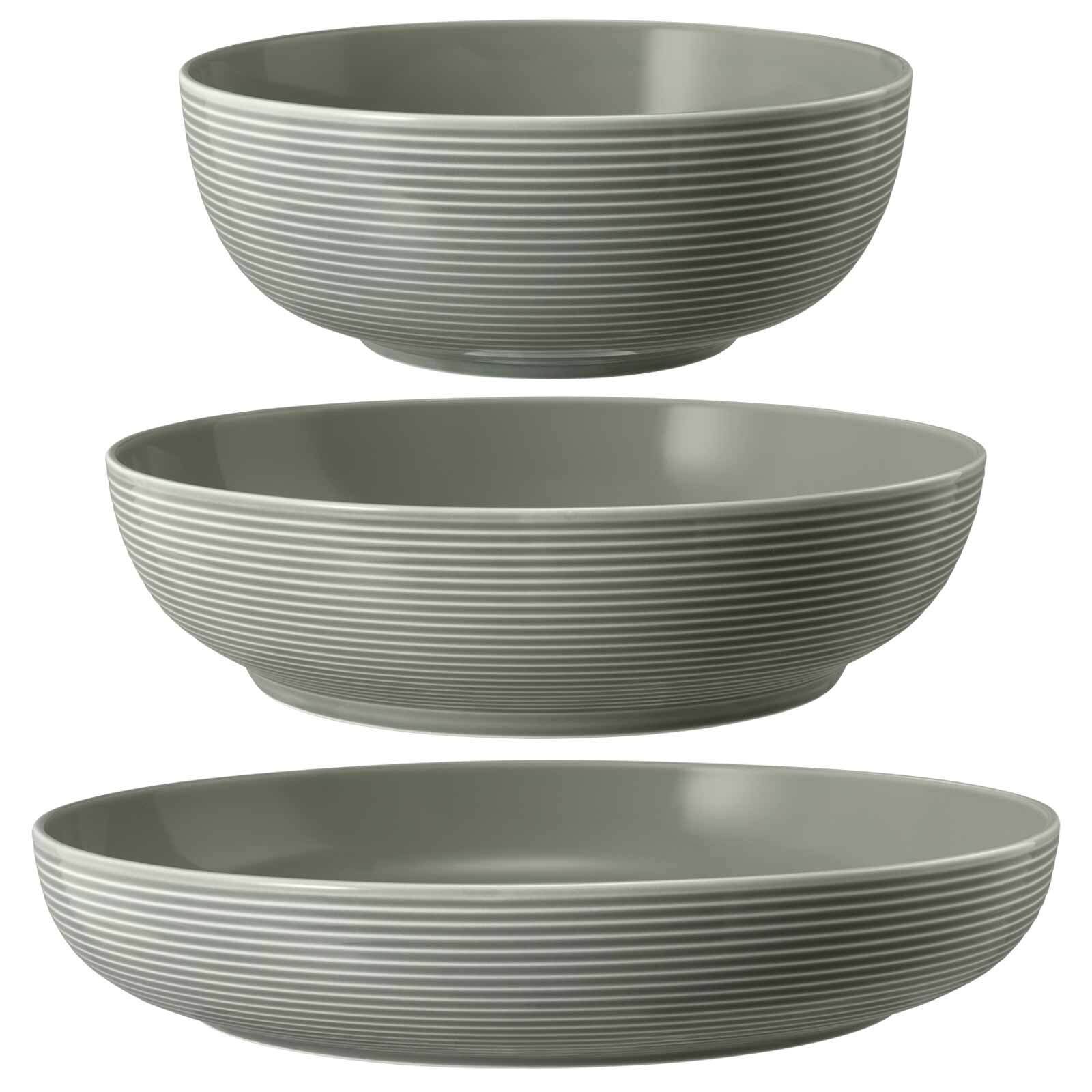 Foodbowl Beat Color Glaze 20/25/28 cm 3er Set