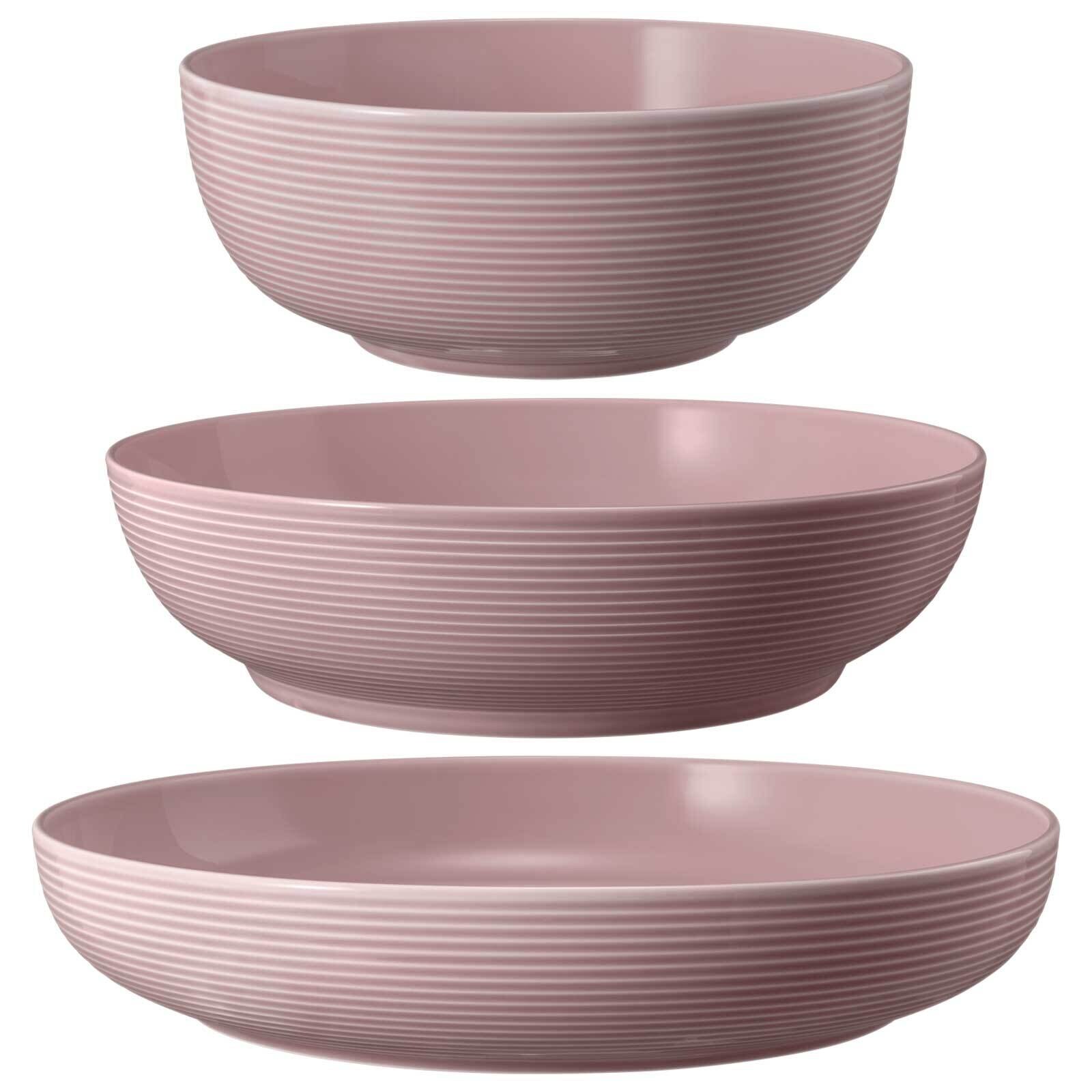 Foodbowl Beat Color Glaze 20/25/28 cm 3er Set