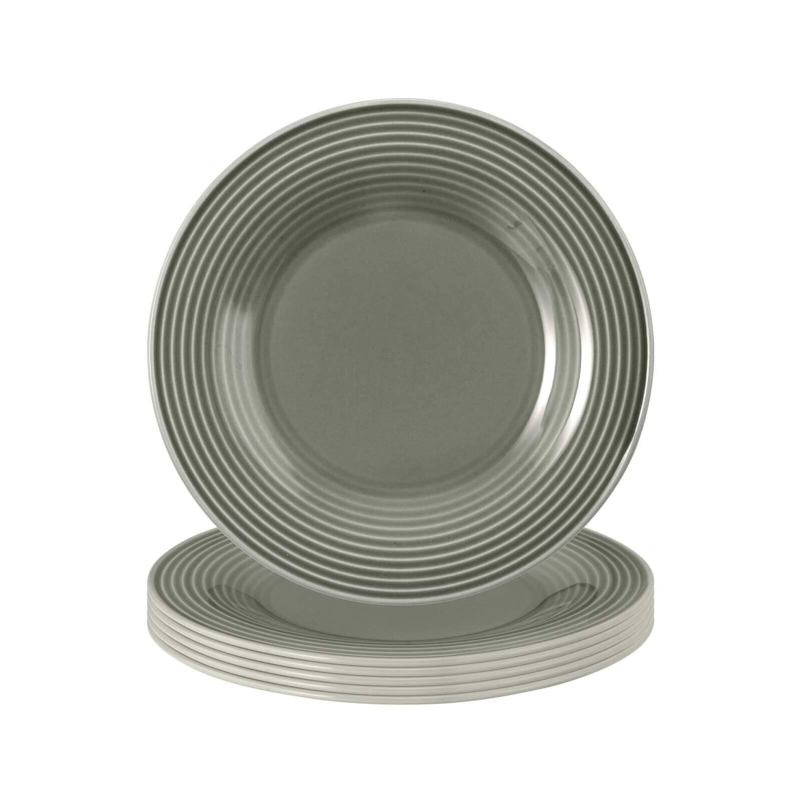 Brotteller Beat Color Glaze ø 17 cm 6er Set