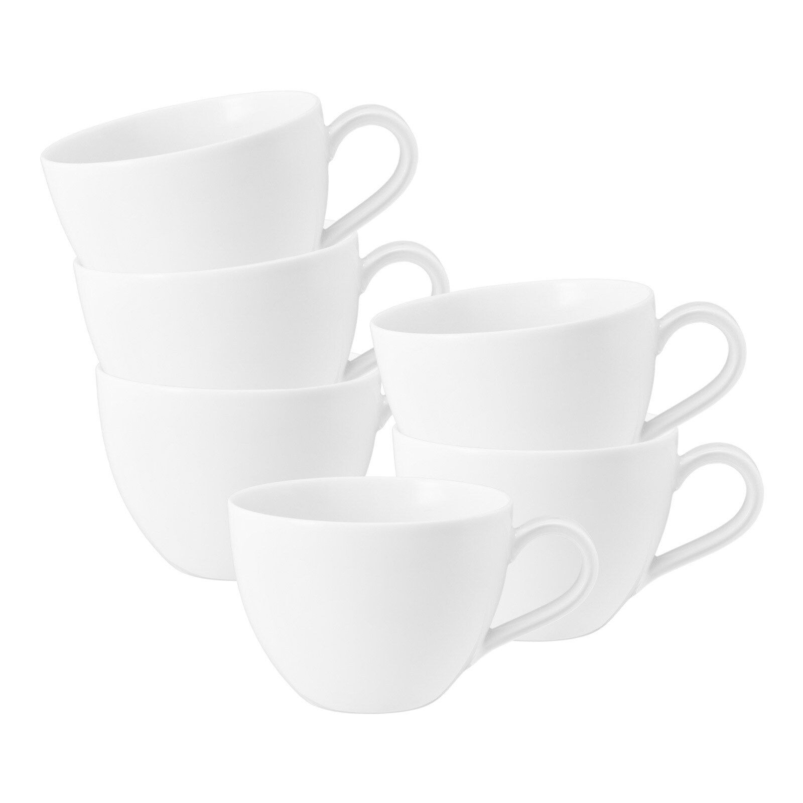 Seltmann Weiden Kaffeetassen Beat Color Glaze 0,26 l 6er Set 