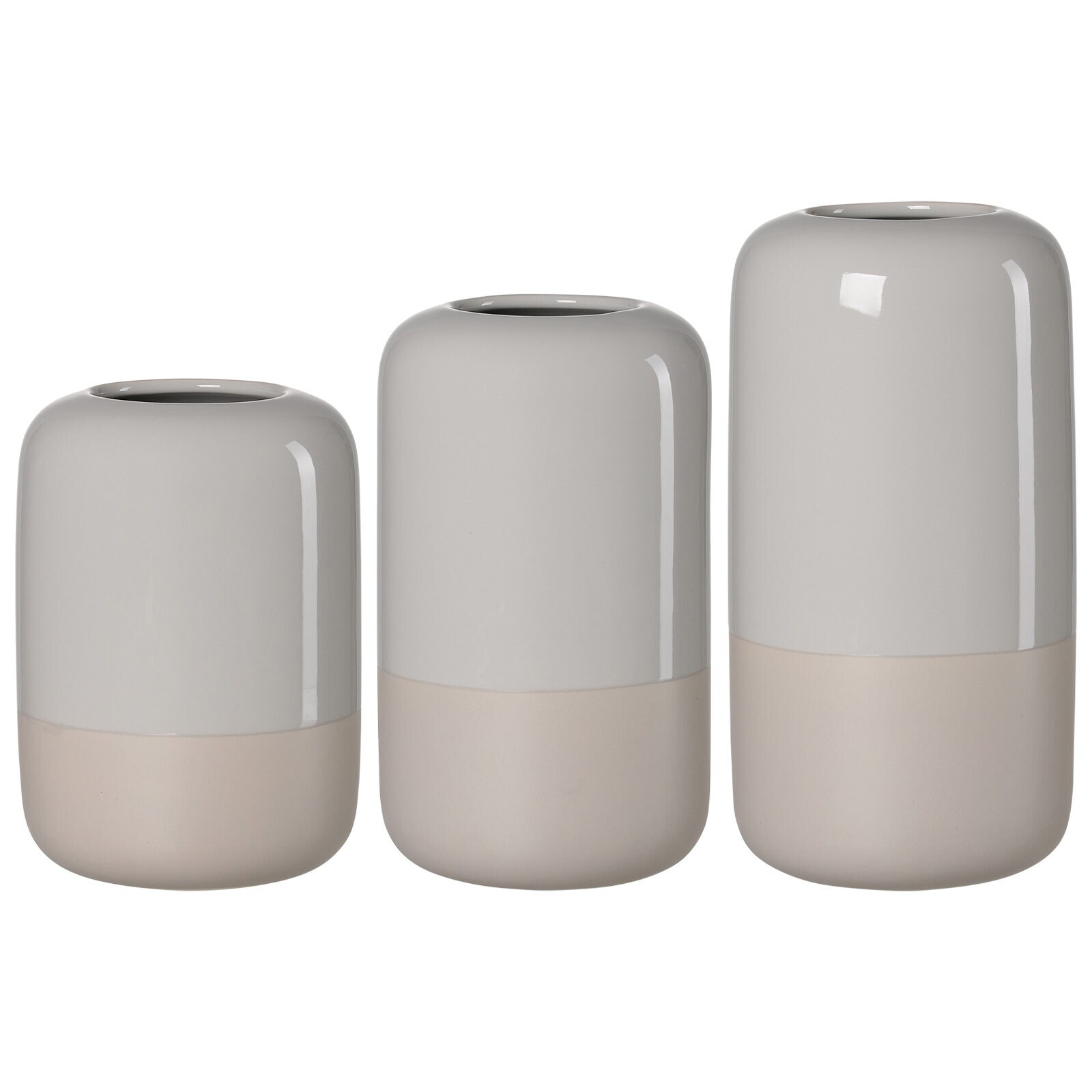 Ritzenhoff & Breker Vasen Dome 20/25/30 cm 3er Set 