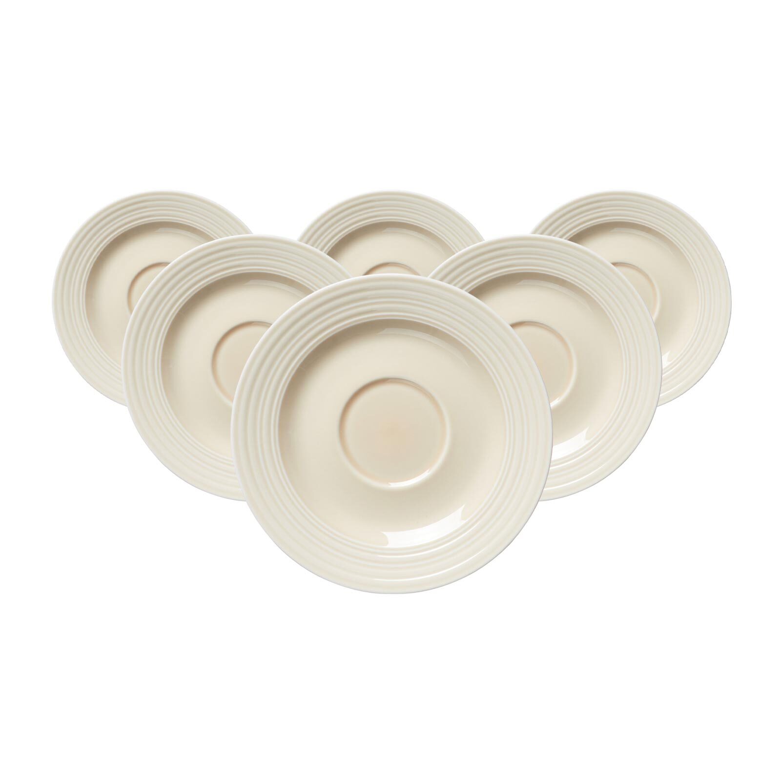 Ritzenhoff & Breker Kaffeeuntertassen Levi &oslash; 15,5 cm 6er Set 