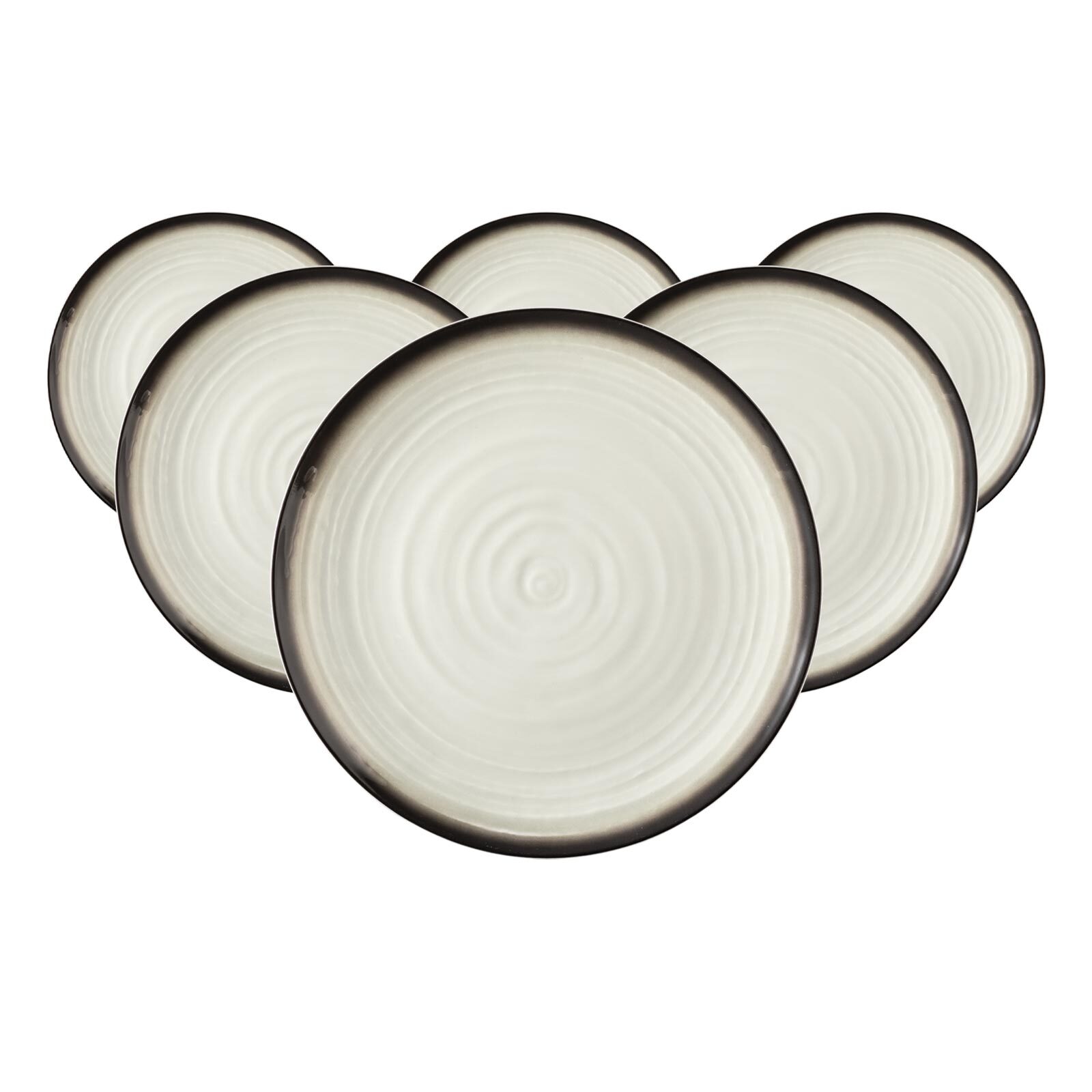 Seltmann Weiden Fr&uuml;hst&uuml;cksteller Terra &oslash; 22,5 cm 6er Set 