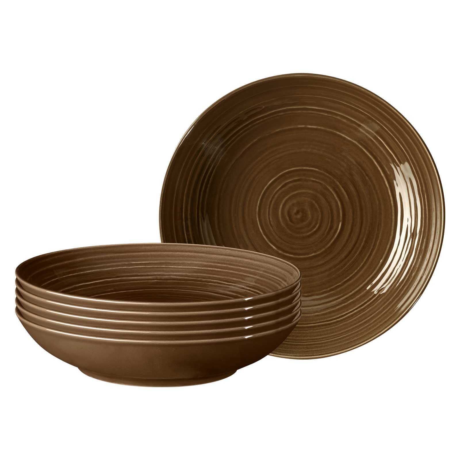 Seltmann Weiden Pastateller Terra &oslash; 26 cm 6er Set 