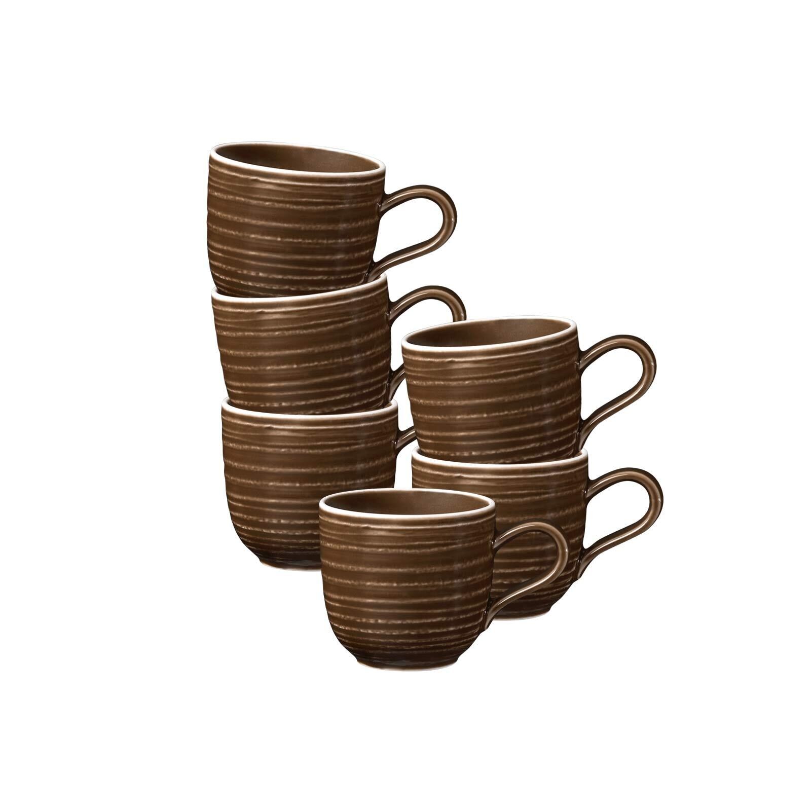 Espressotassen Terra  6er Set