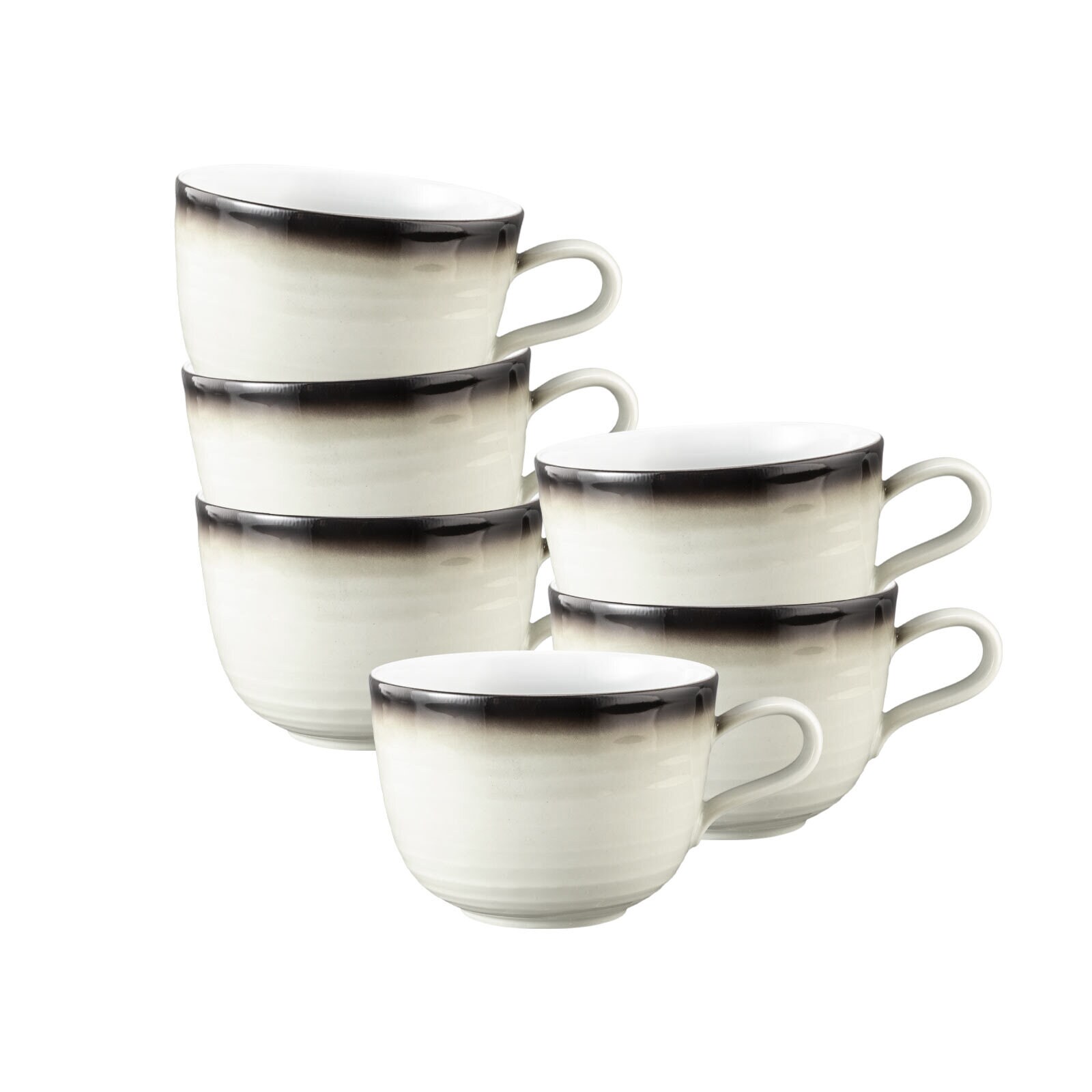 Milchkaffeetassen Terra  6er Set