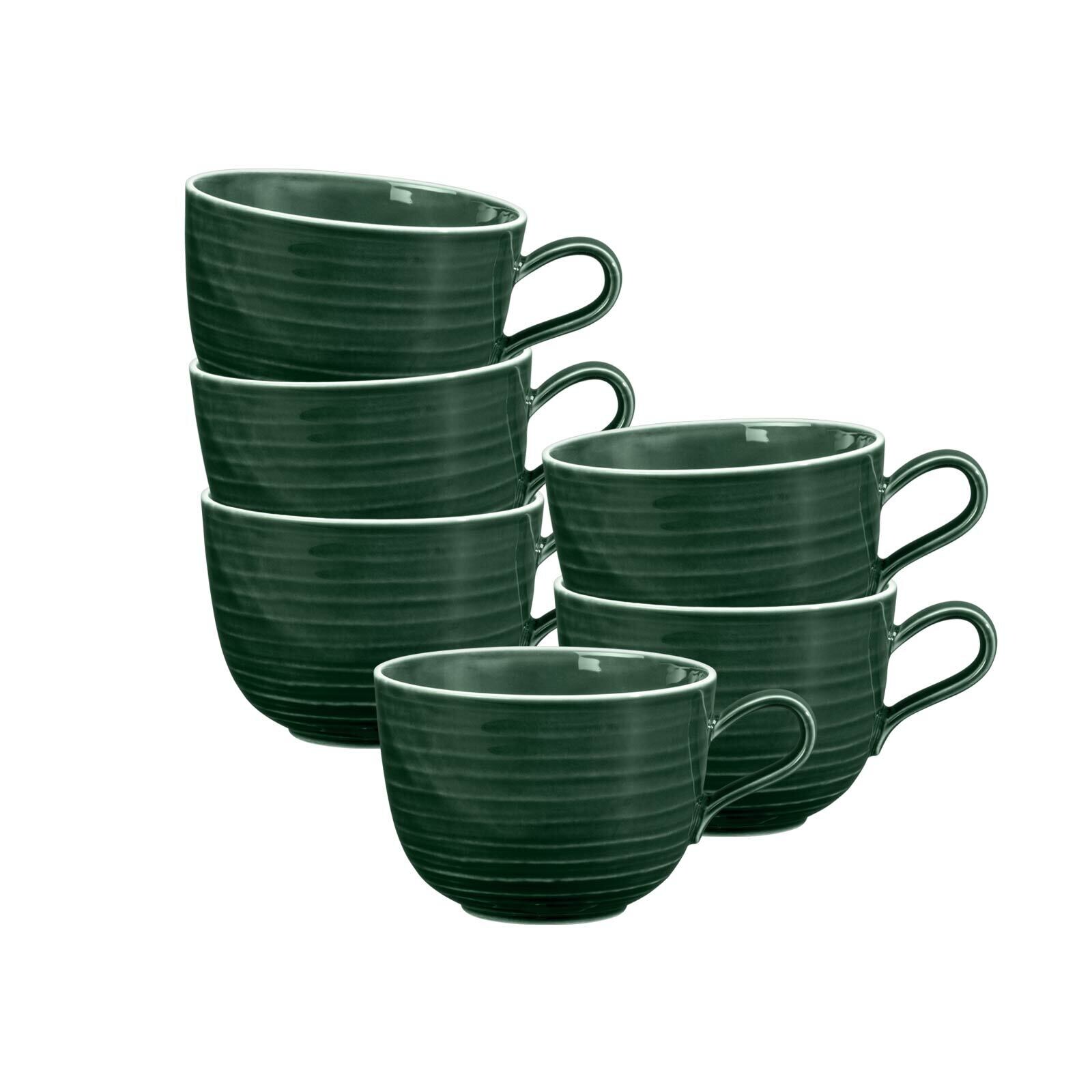 Milchkaffeetassen Terra  6er Set