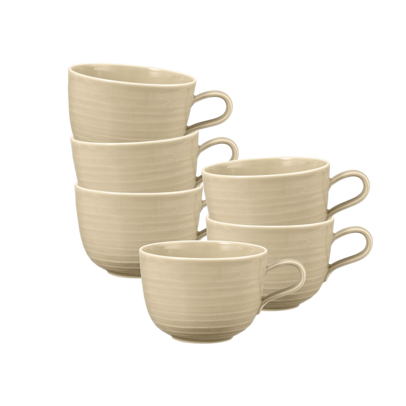 Milchkaffeetassen Terra  6er Set