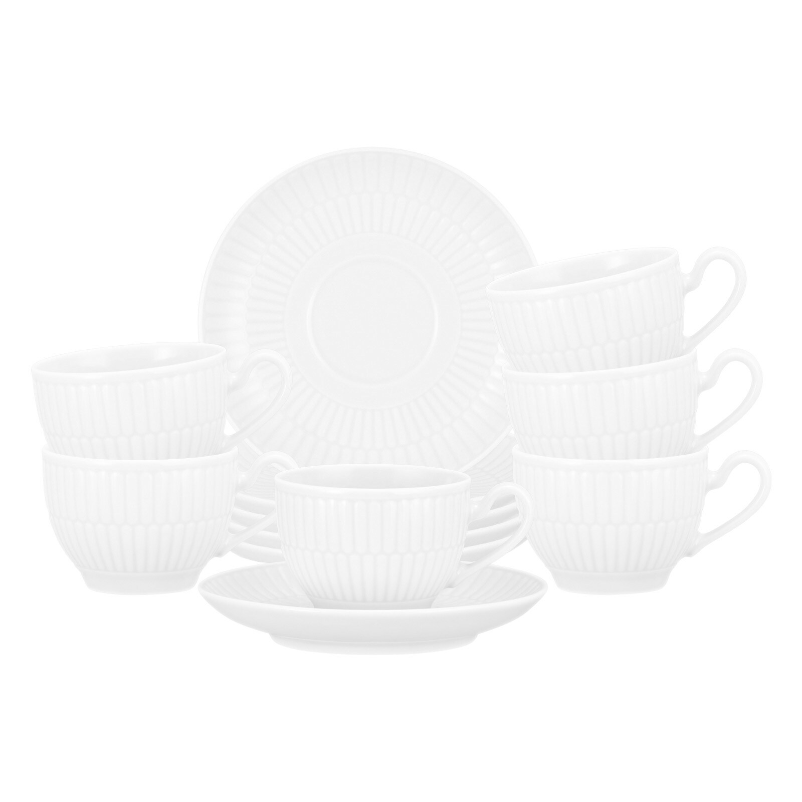Espressotassen mit Untertassen Amina  6er Set