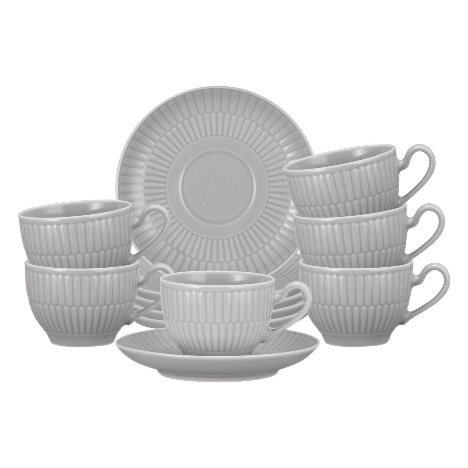 Espressotassen mit Untertassen Amina  6er Set