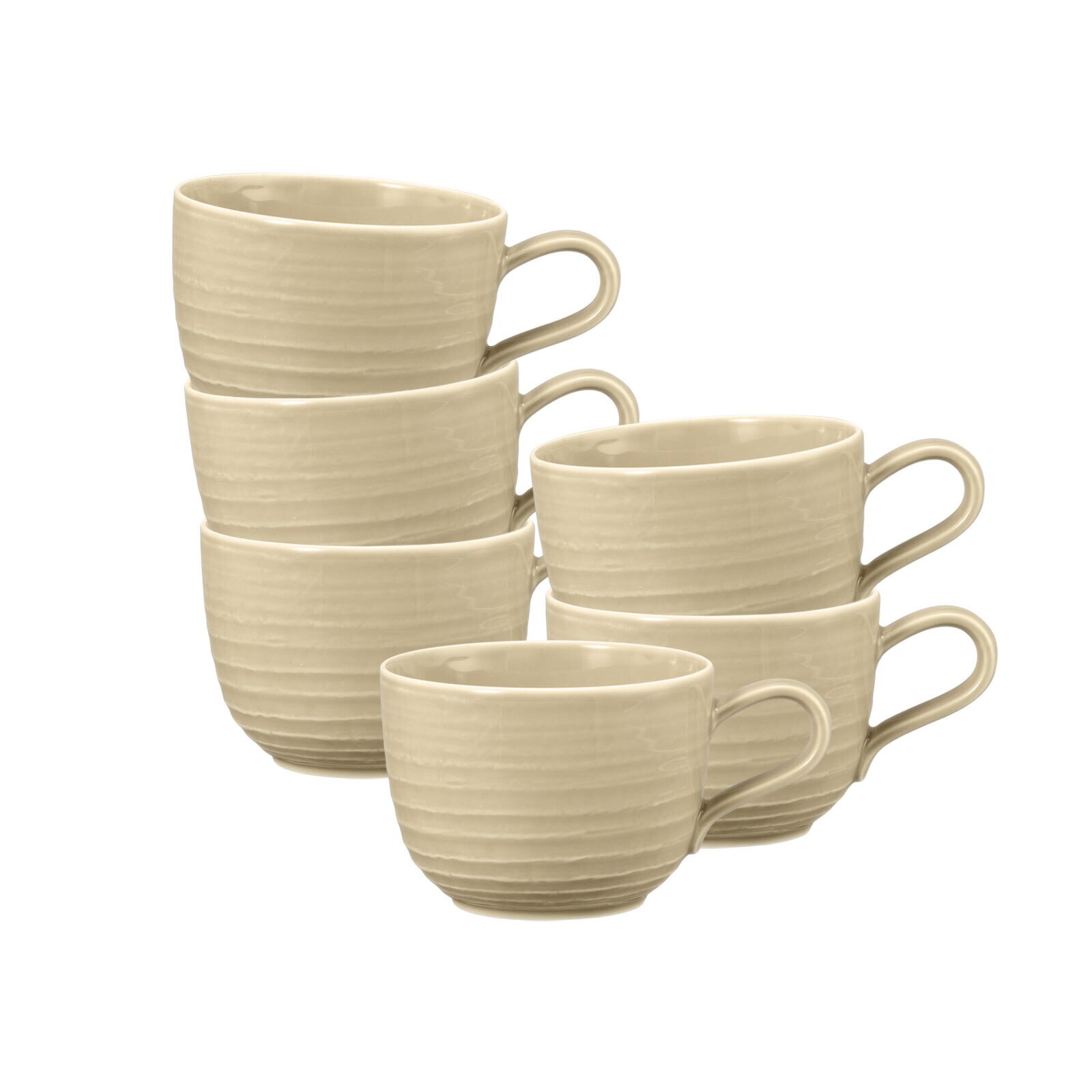 Kaffeetassen Terra  6er Set