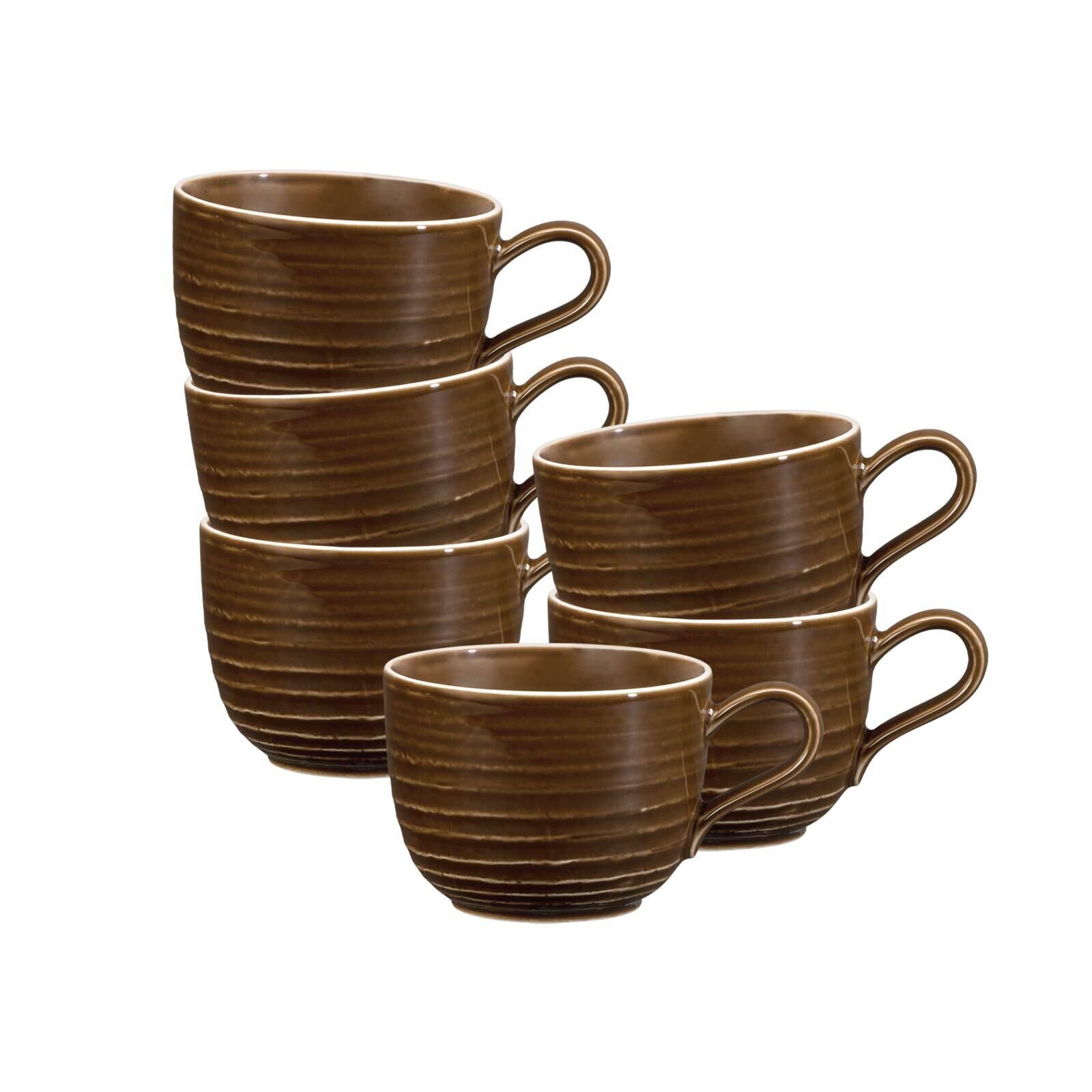 Kaffeetassen Terra  6er Set