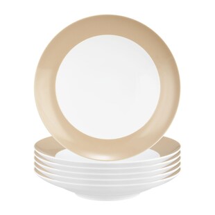 Seltmann Weiden Suppenteller Liberty Pure Colors ø 23,5 cm 6er Set 