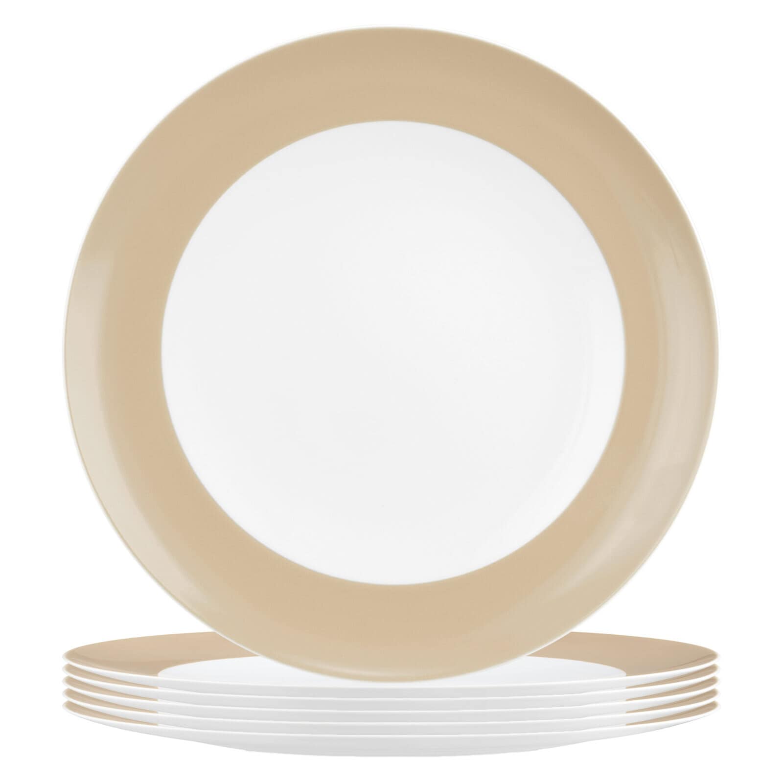 Seltmann Weiden Speiseteller Liberty Pure Colors &oslash; 27 cm 6er Set 