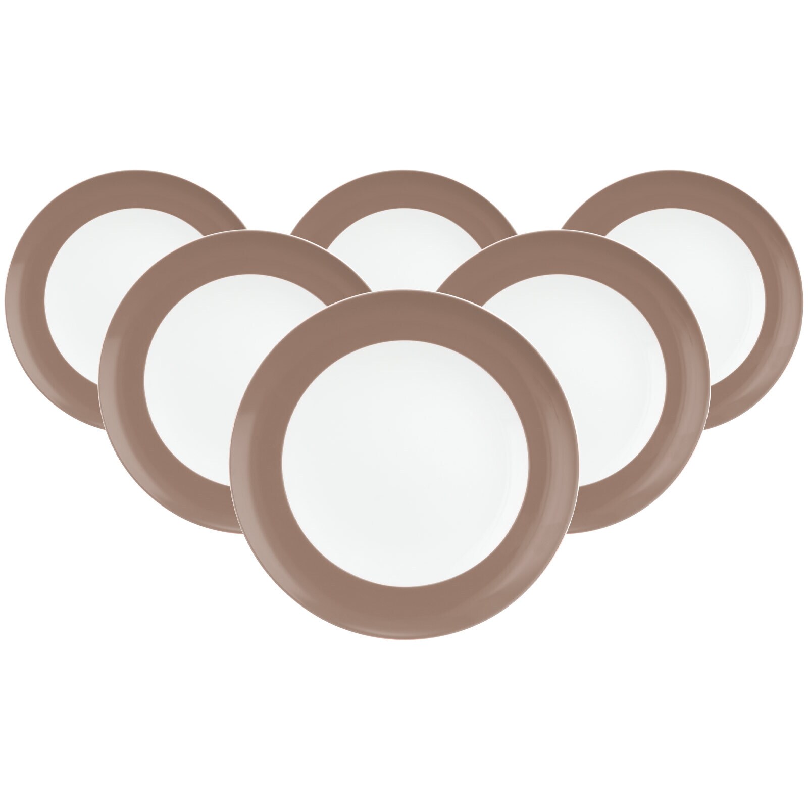 Seltmann Weiden Speiseteller Liberty Pure Colors &oslash; 27 cm 6er Set 