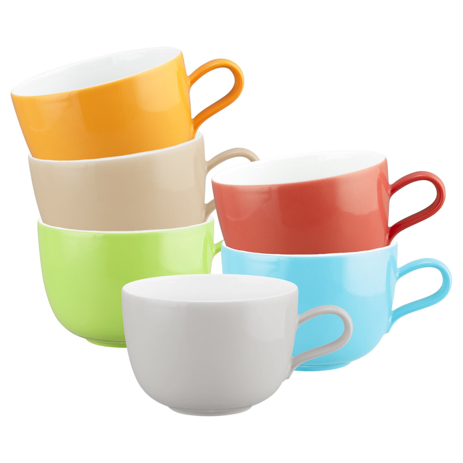 Milchkaffeetassen Liberty Pure Colors  6er Set