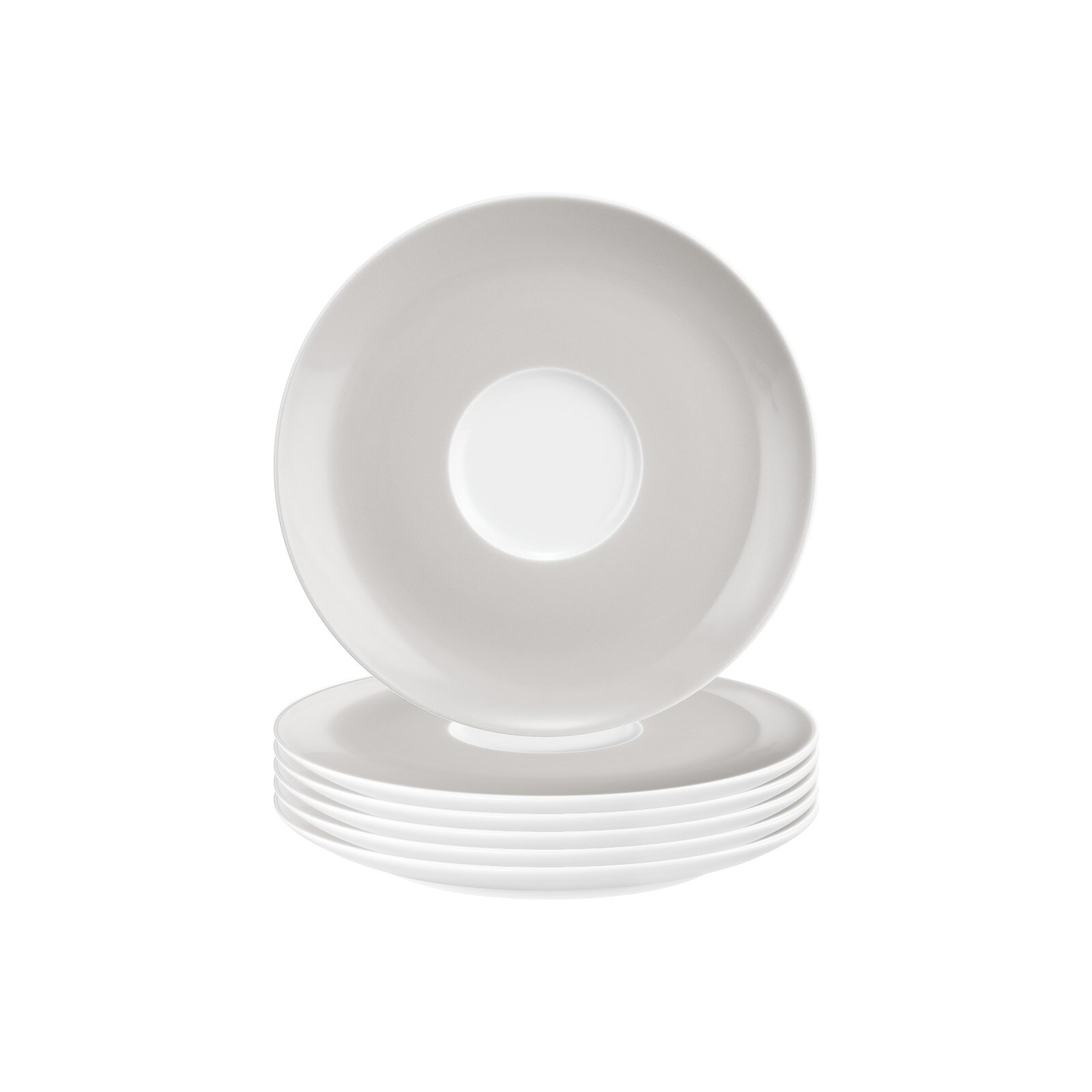 Seltmann Weiden Kombiuntertassen Liberty Pure Colors &oslash; 16 cm 6er Set 