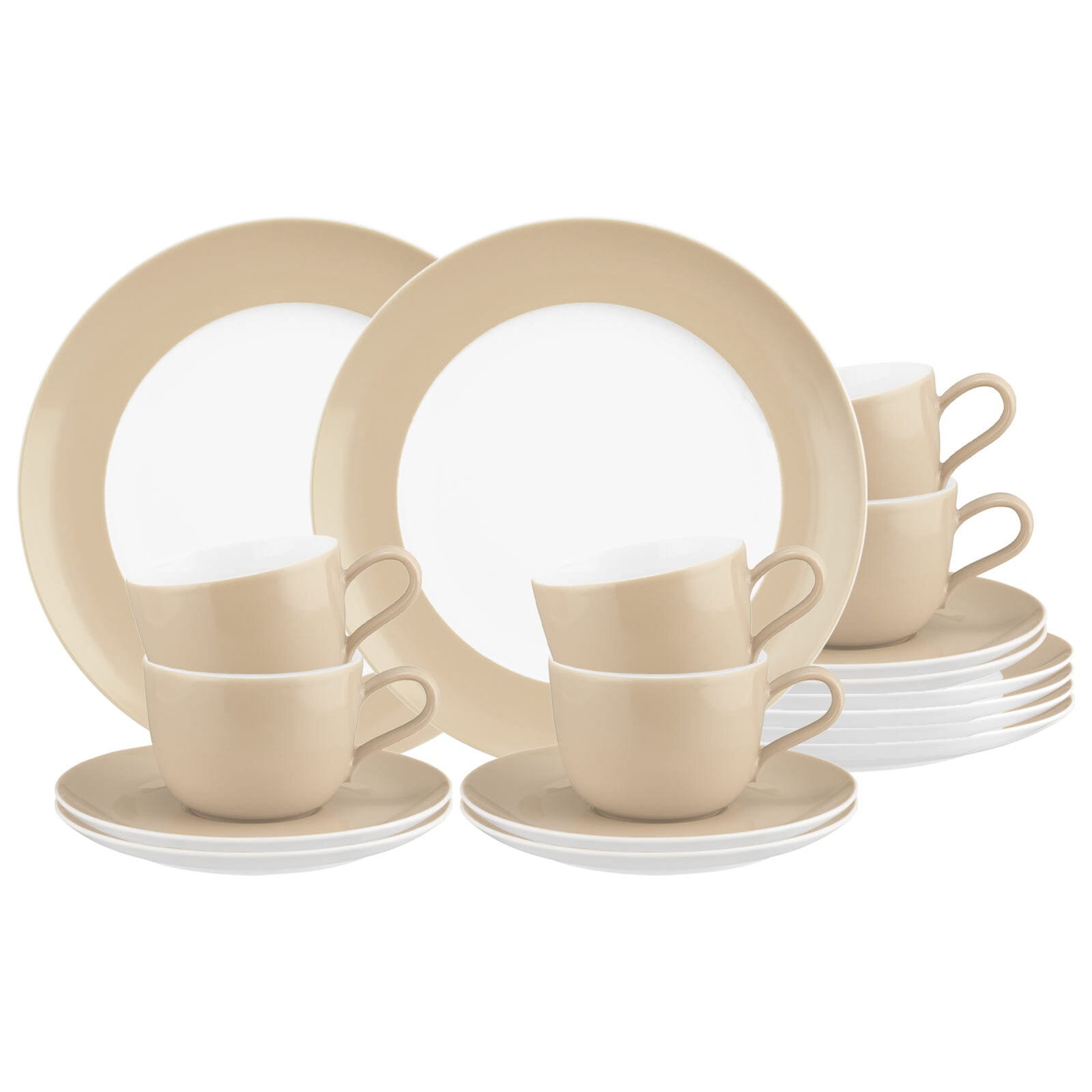 Seltmann Weiden Kaffeeservice Liberty Pure Colors 18er Set 