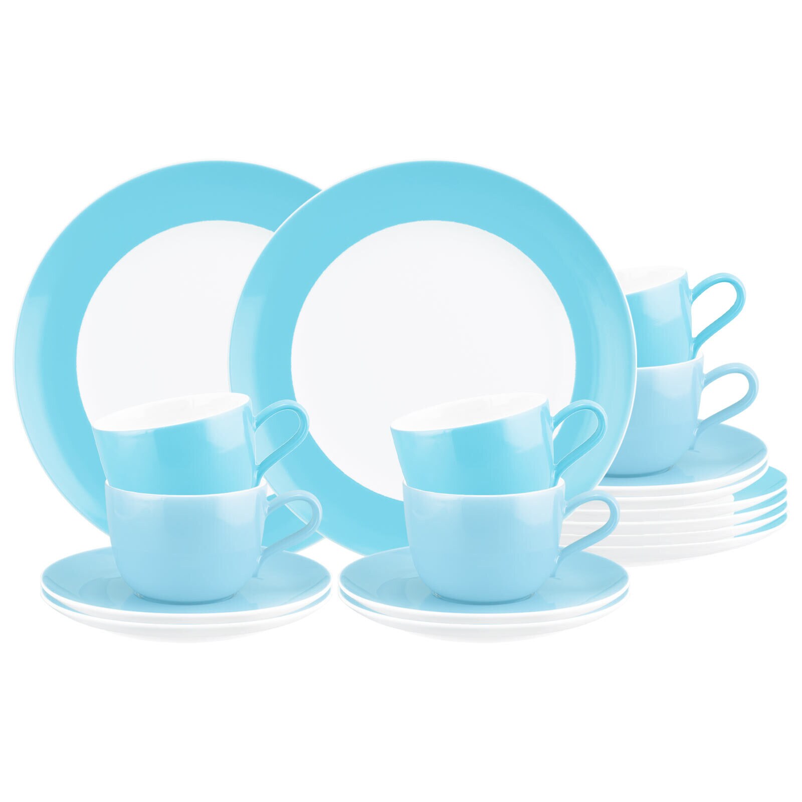Kaffeeservice Liberty Pure Colors 18er Set
