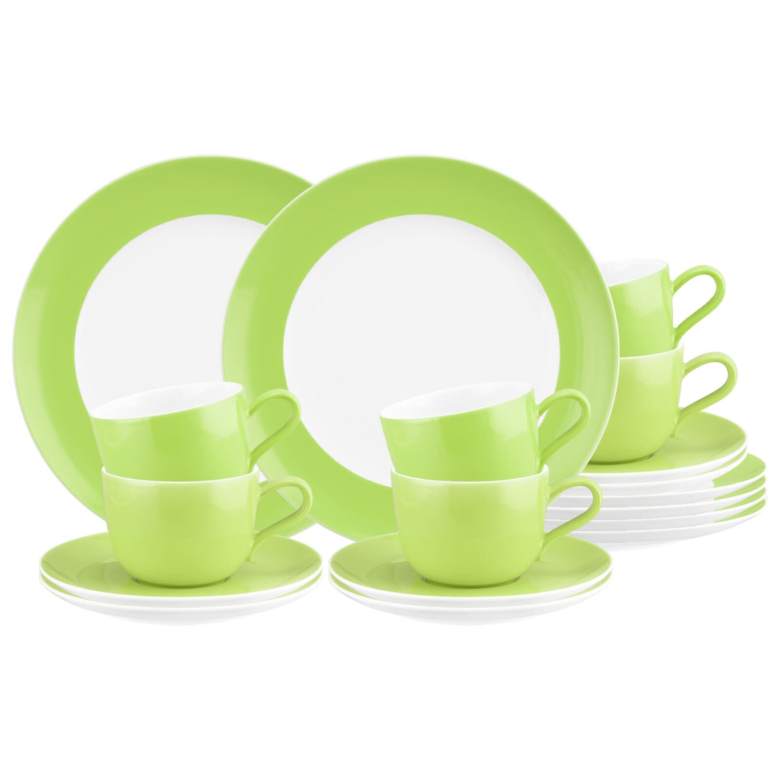 Kaffeeservice Liberty Pure Colors 18er Set
