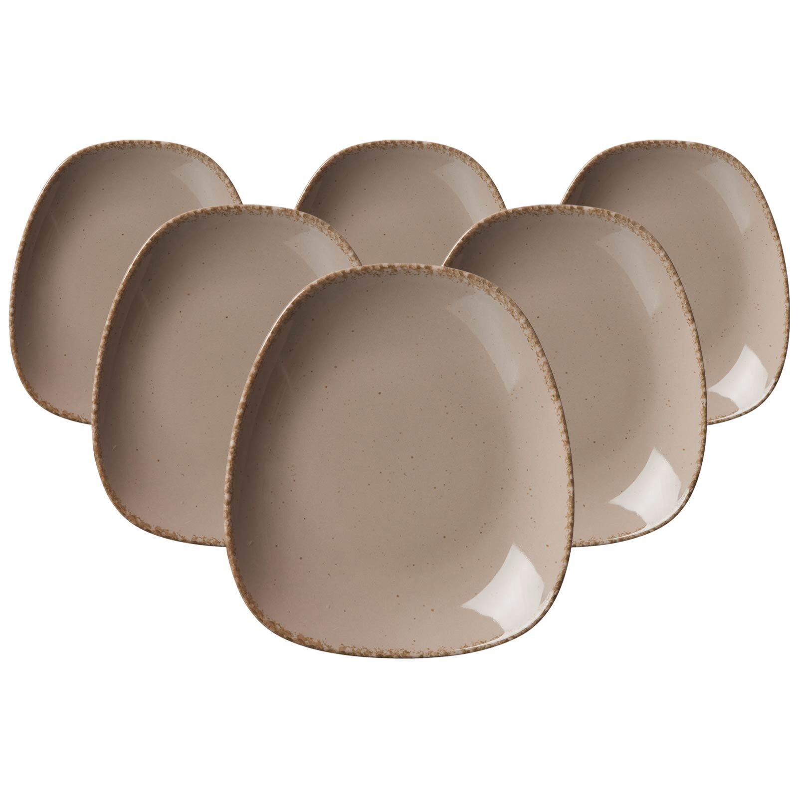 Beilagenteller Casa 19 x 16,5 cm 6er Set