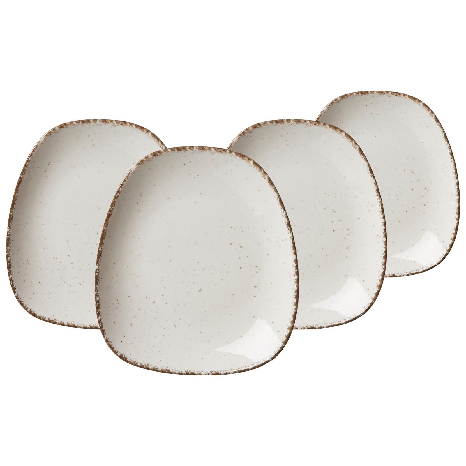 Dessertteller Casa 22,5 x 20 cm 4er Set