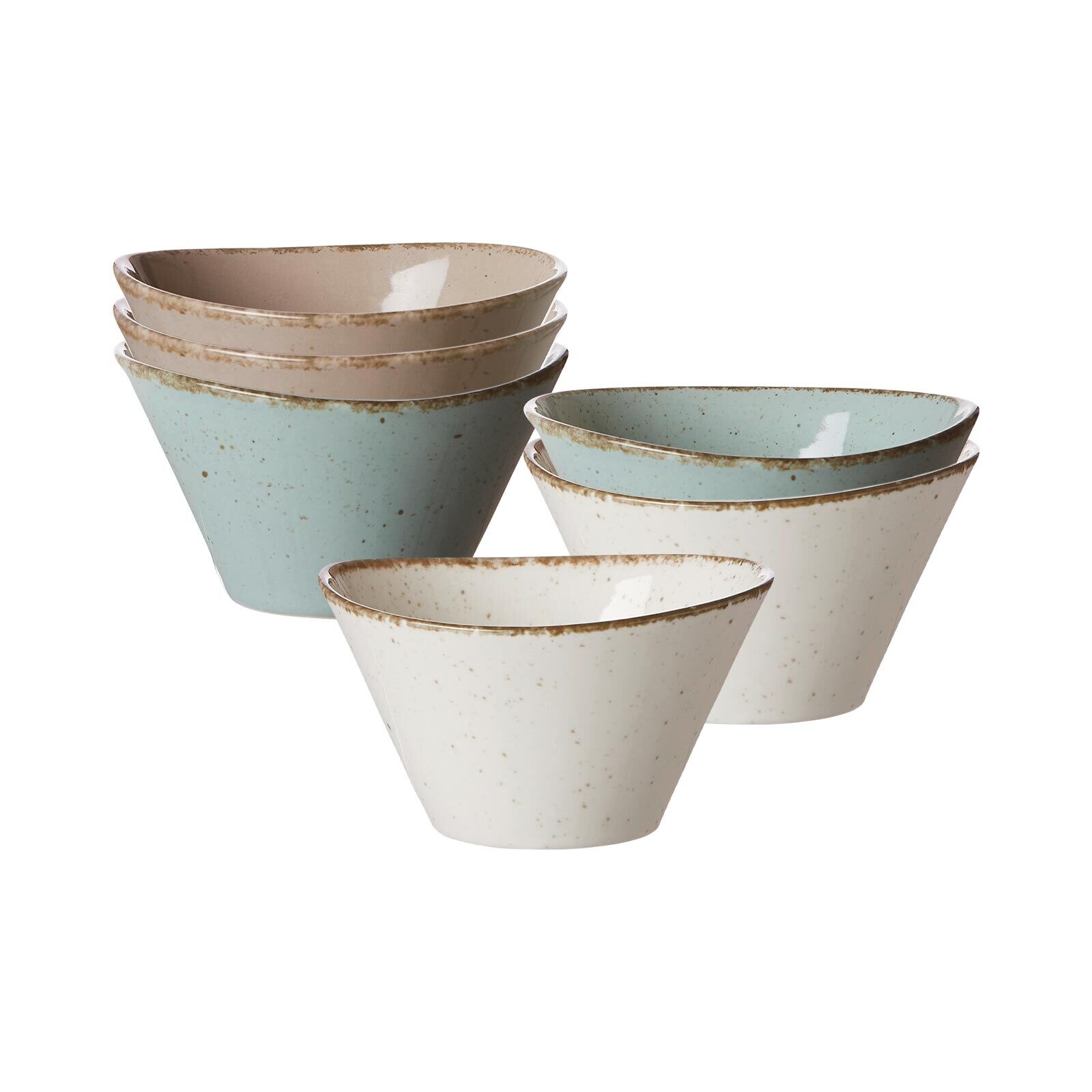 Dipschalen Casa 10,5 x 11,5 cm 6er Set