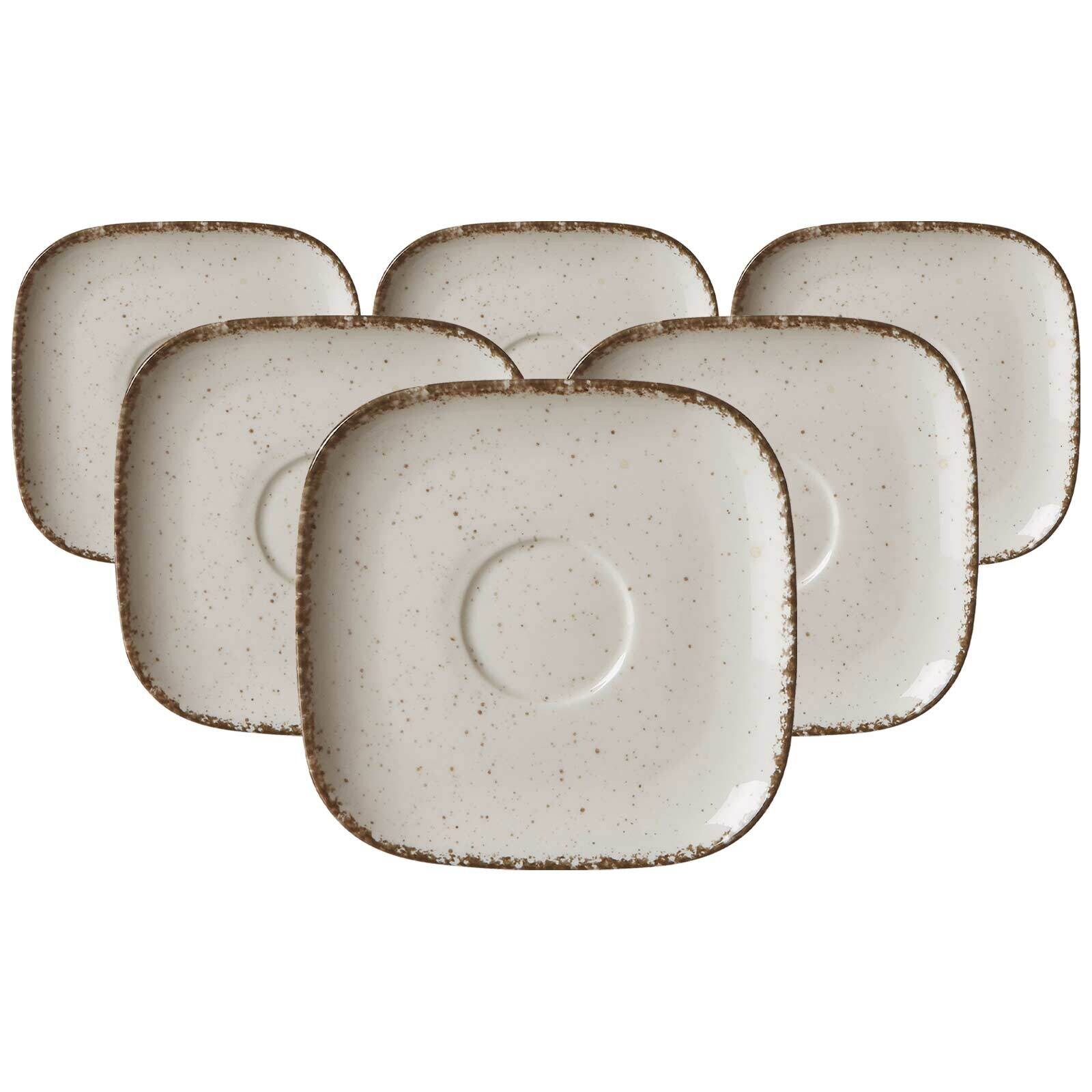 Kaffeeuntertassen Casa ø 13,5 cm 6er Set