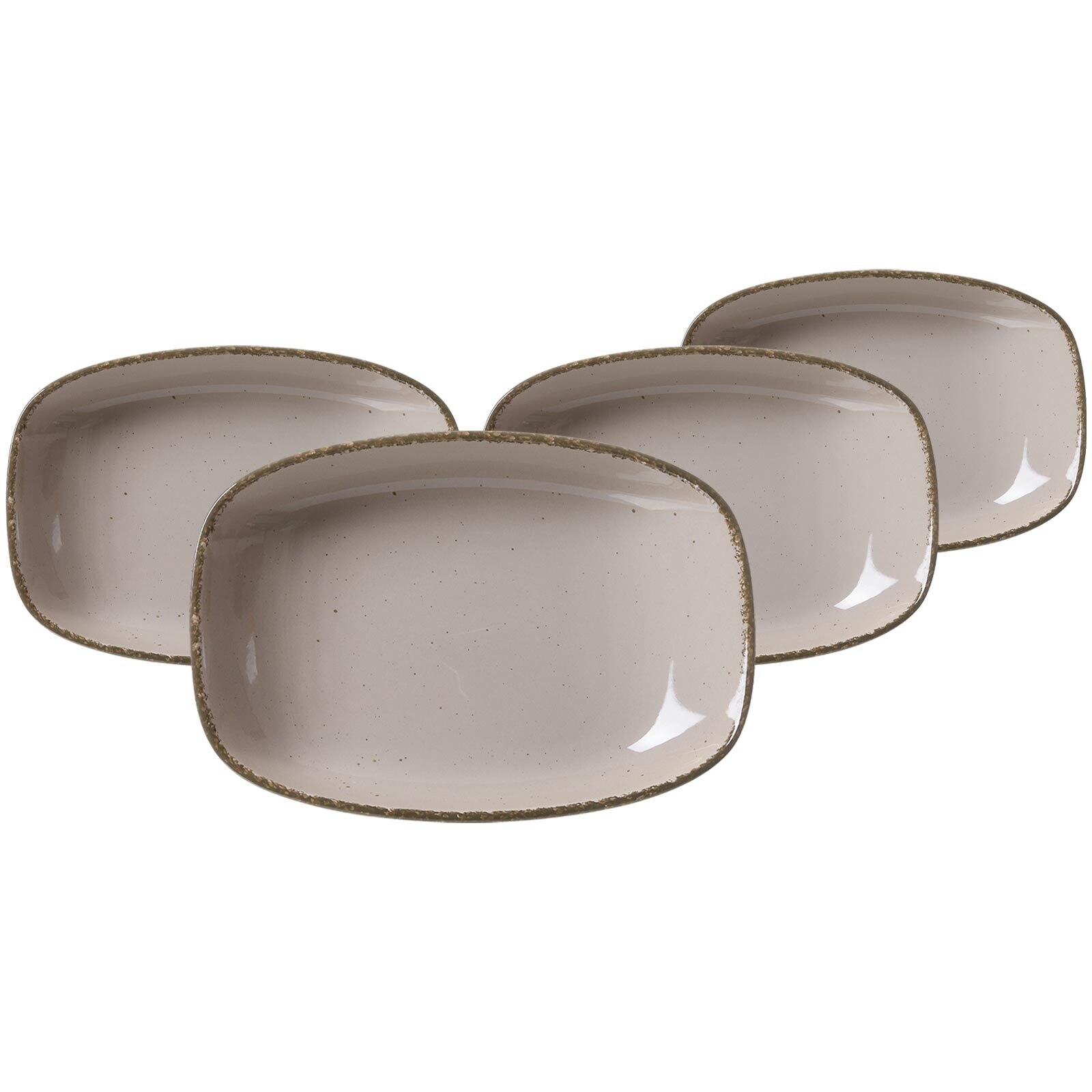 Suppenteller Casa 23,5 x 16 cm 4er Set