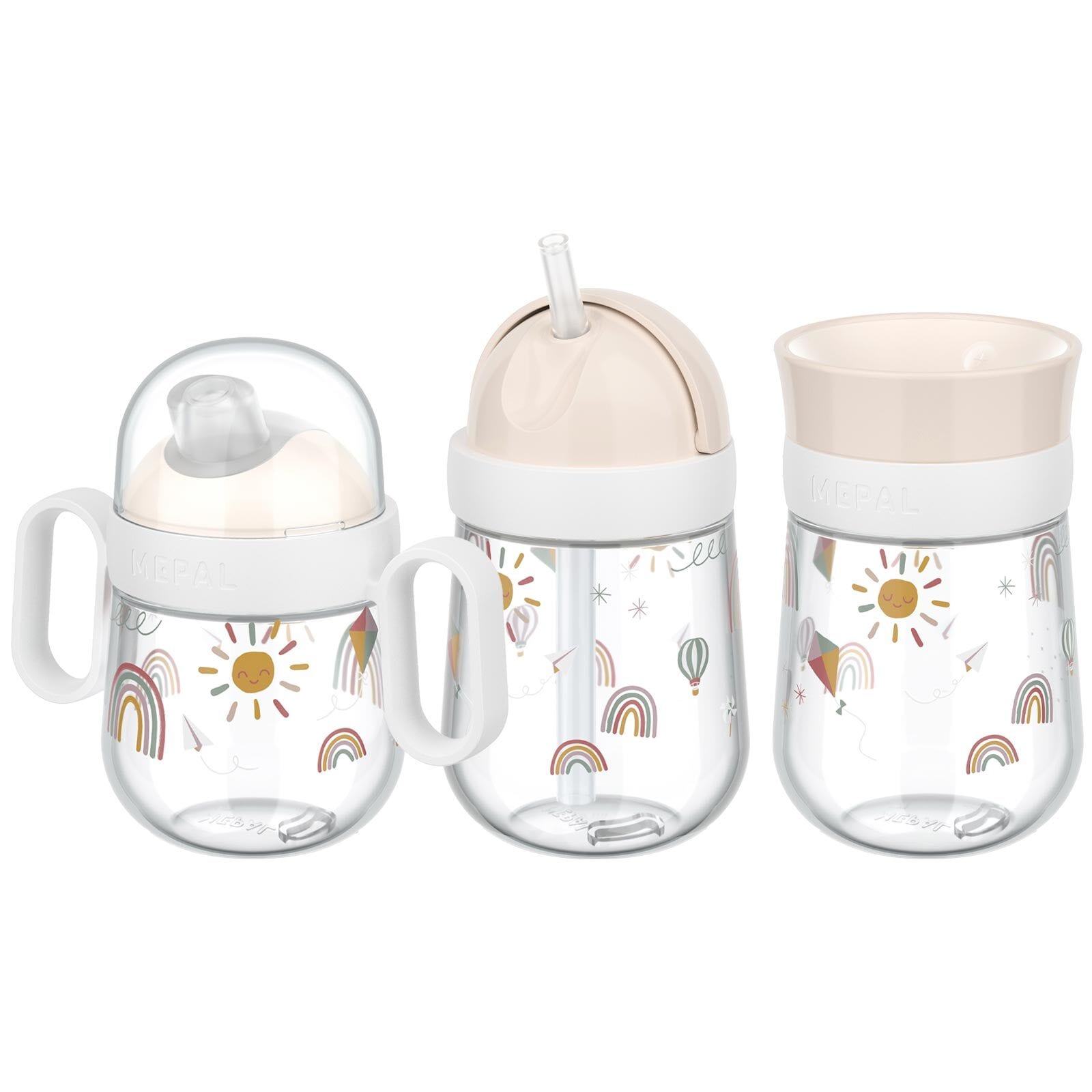 Mepal Trinklernbecher-Set Mio 3er Set 