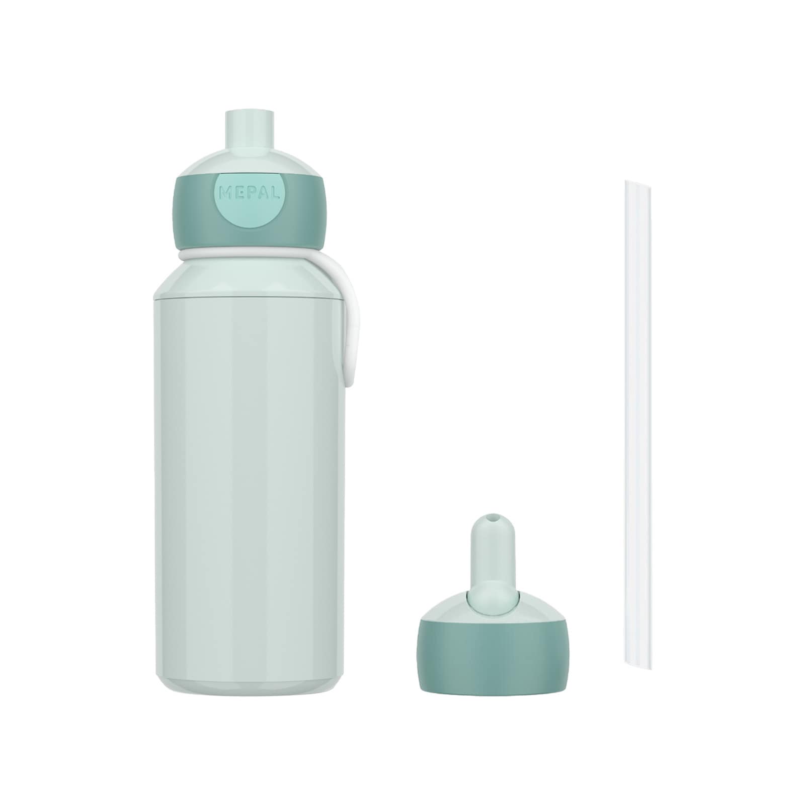 Mepal Pop-Up Trinkflasche + Flip-Up Ersatzdeckel Campus 400 ml 