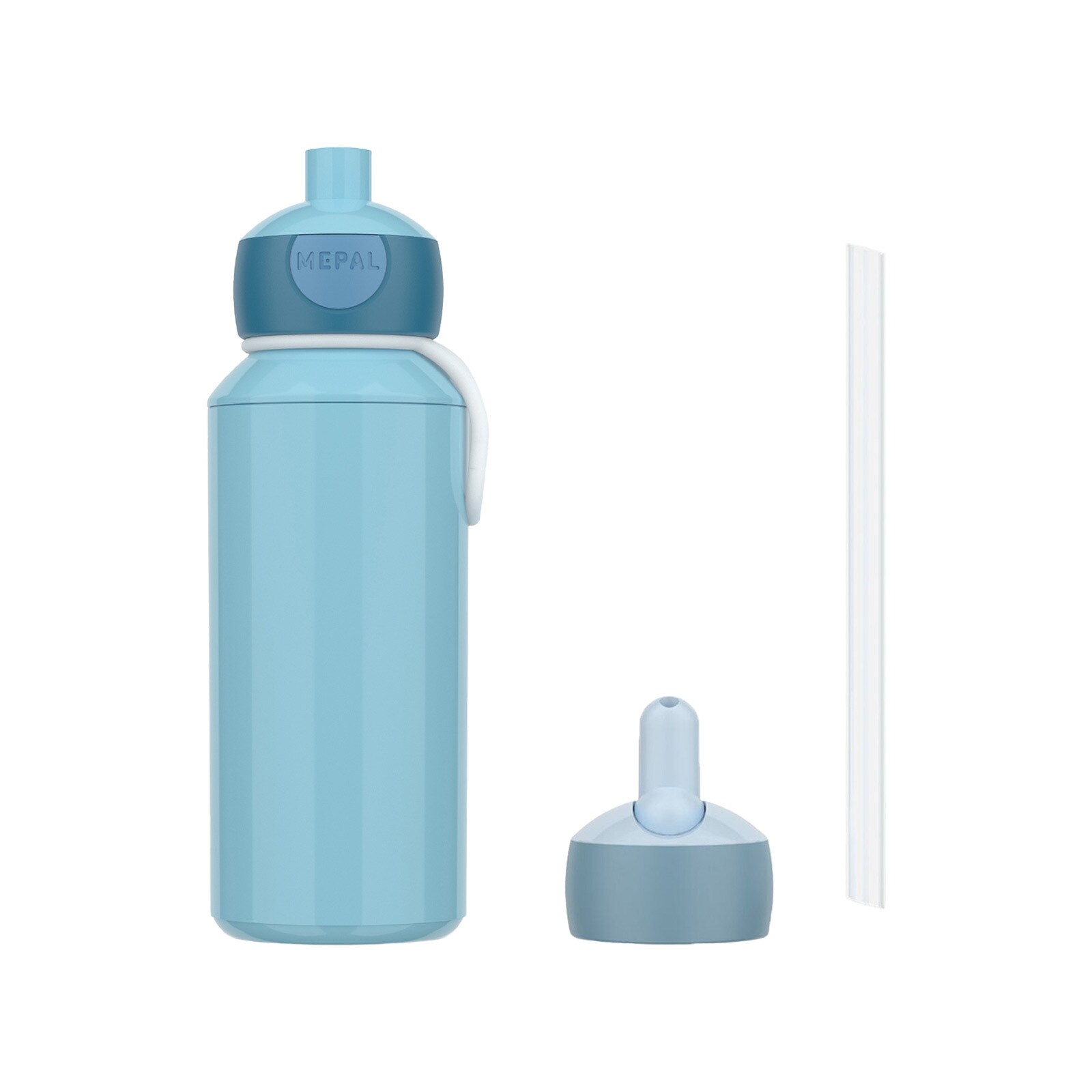 Mepal Pop-Up Trinkflasche + Flip-Up Ersatzdeckel Campus 400 ml 