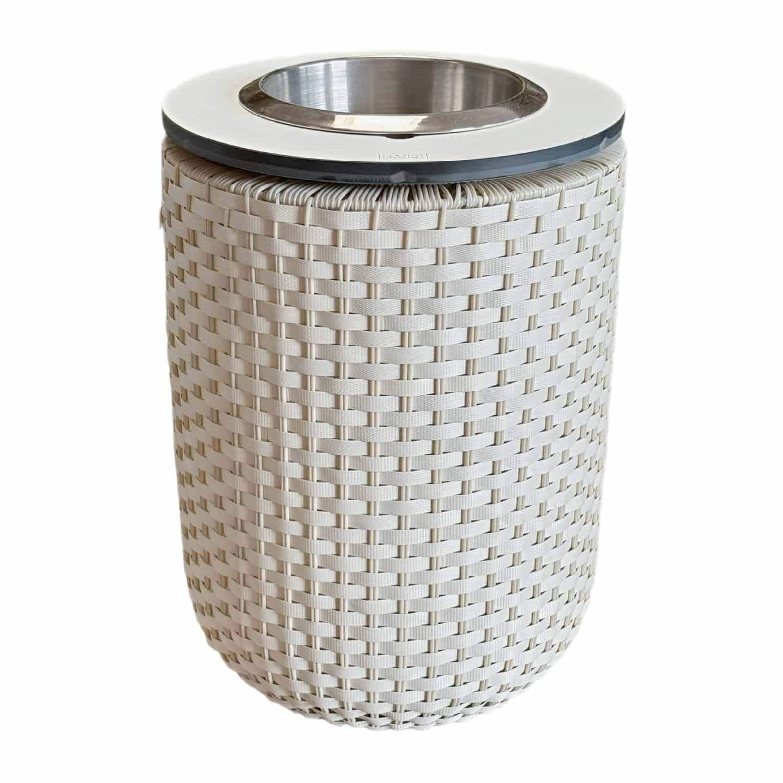 COOTAB COOLER TABLE 4-in-1 Loungetisch mit Edelstahl-K&uuml;hler London 50 cm 