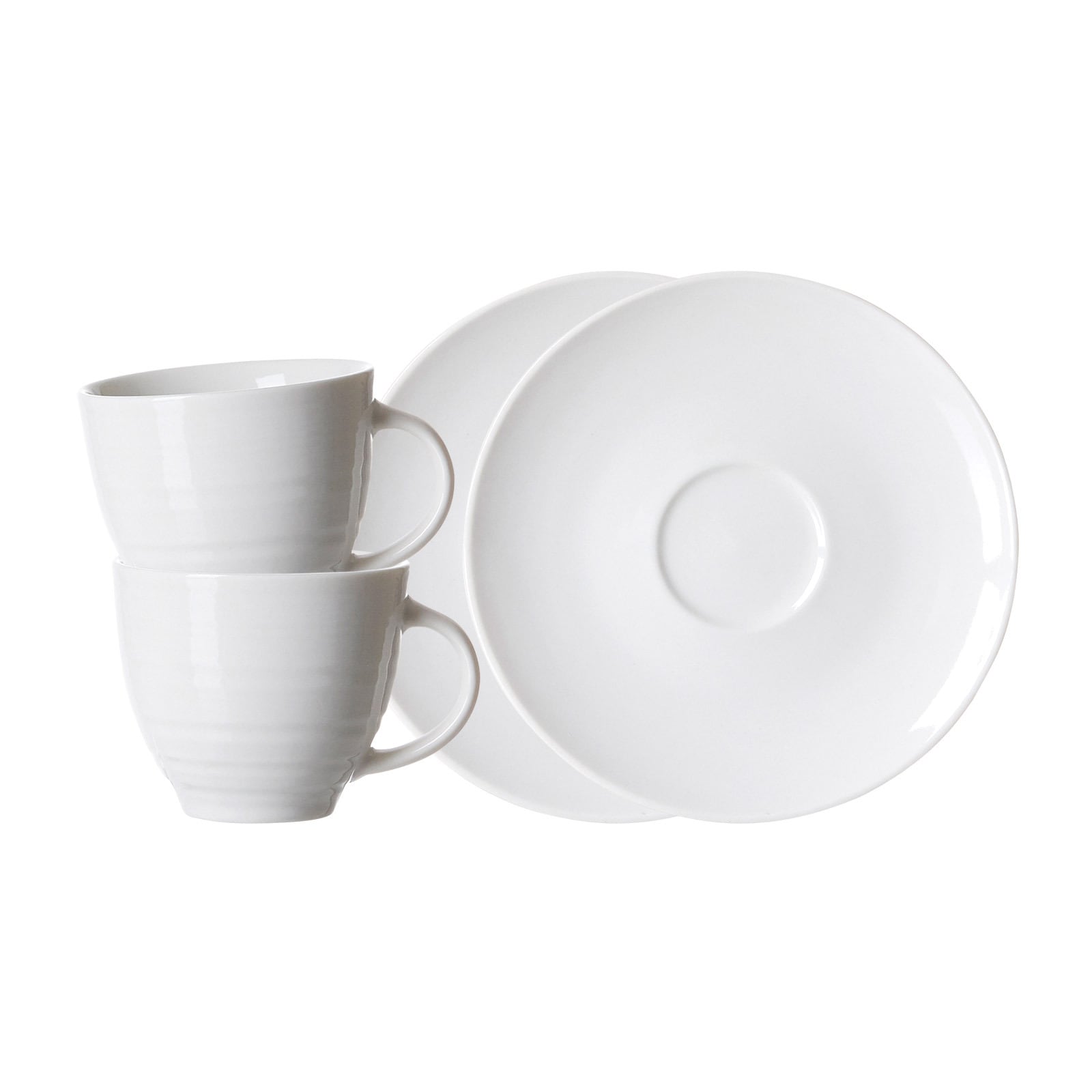 Ritzenhoff & Breker Espressotassen mit Untertassen Suomi 90 ml 2er Set 