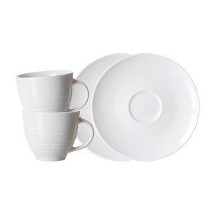 Ritzenhoff & Breker Espressotassen mit Untertassen Suomi 90 ml 2er Set 