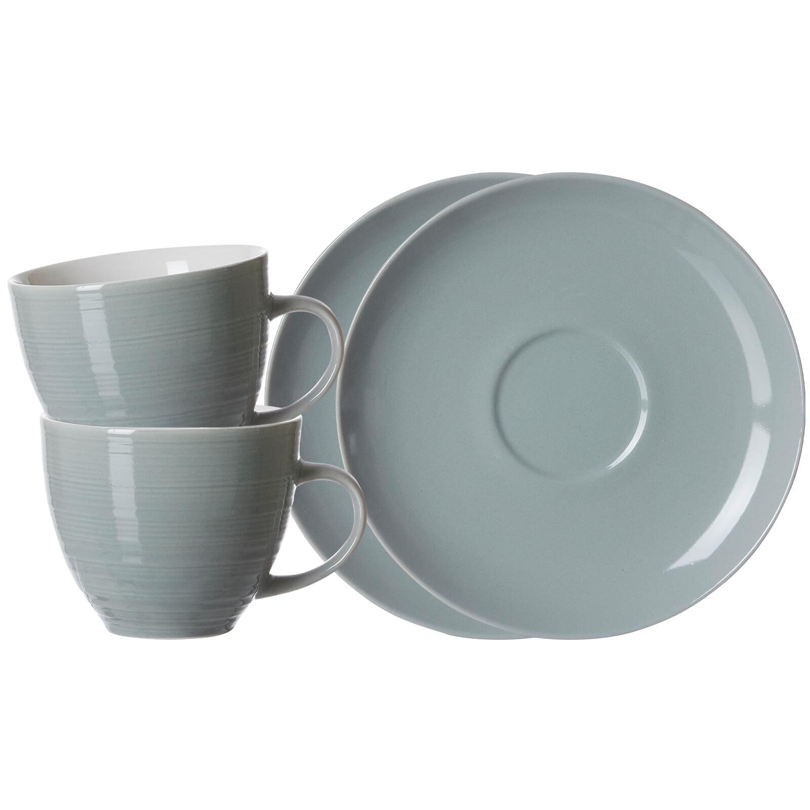 Kaffeetassen mit Untertassen Suomi  2er Set