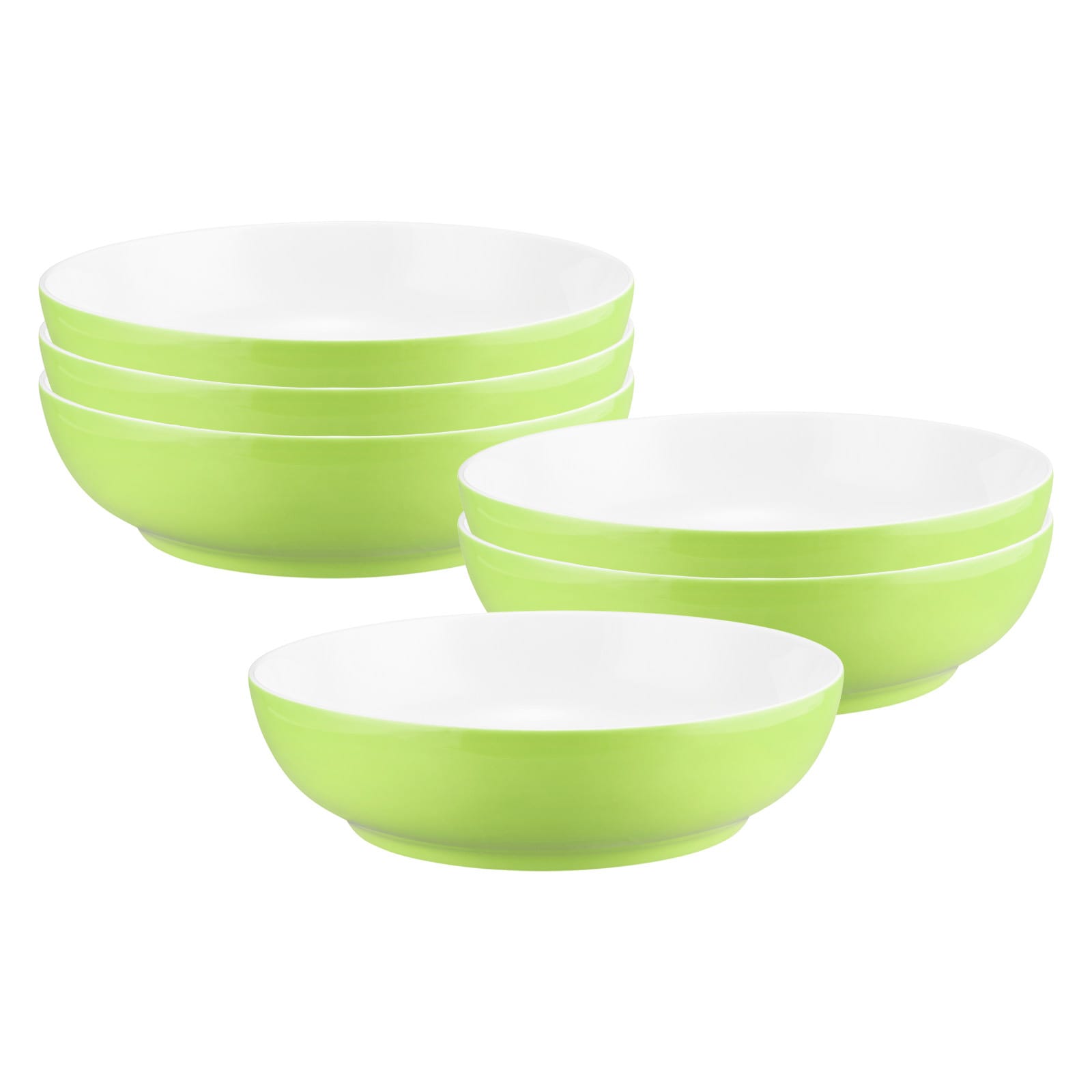 Seltmann Weiden Foodbowls Liberty Pure Colors &oslash; 25 cm 6er Set 