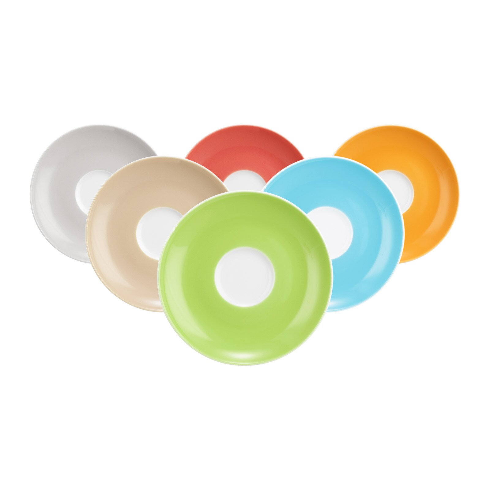 Espressountertassen Liberty Pure Colors ø 12 cm 6er Set