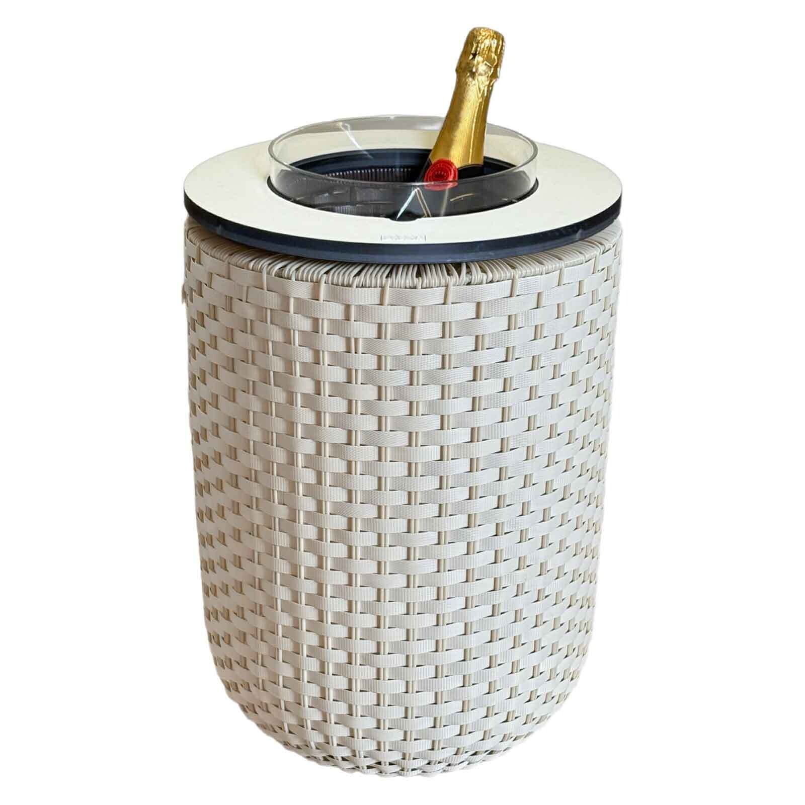 COOTAB COOLER TABLE 4-in-1 Loungetisch mit Acryl-Kühler London 50 cm
