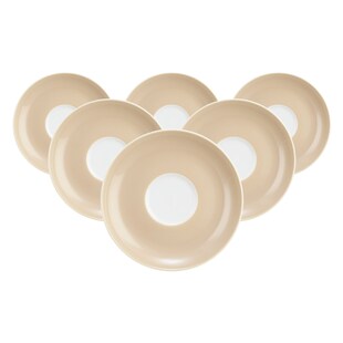 Seltmann Weiden Teeuntertassen Liberty Pure Colors ø 13 cm 6er Set 