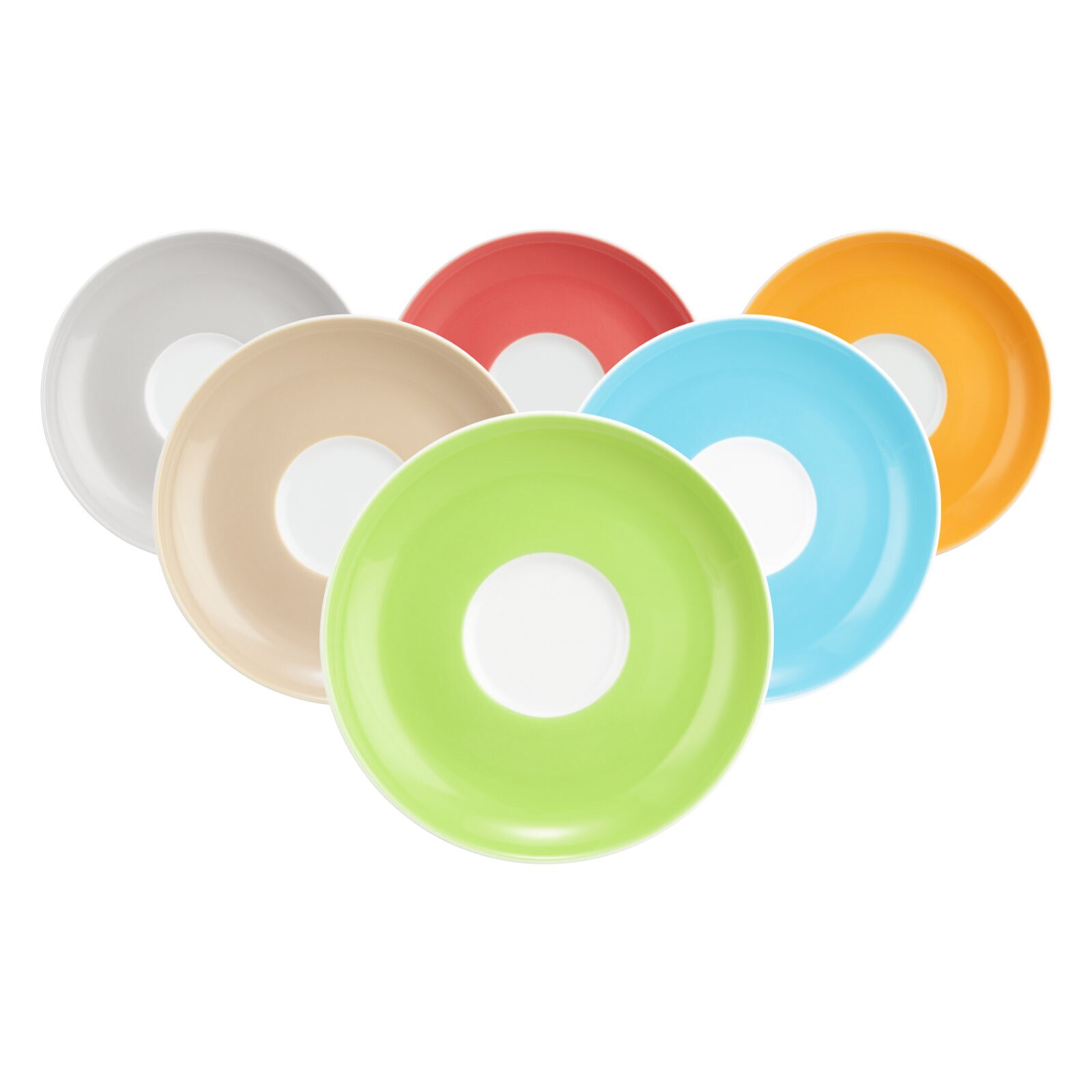 Teeuntertassen Liberty Pure Colors ø 13 cm 6er Set